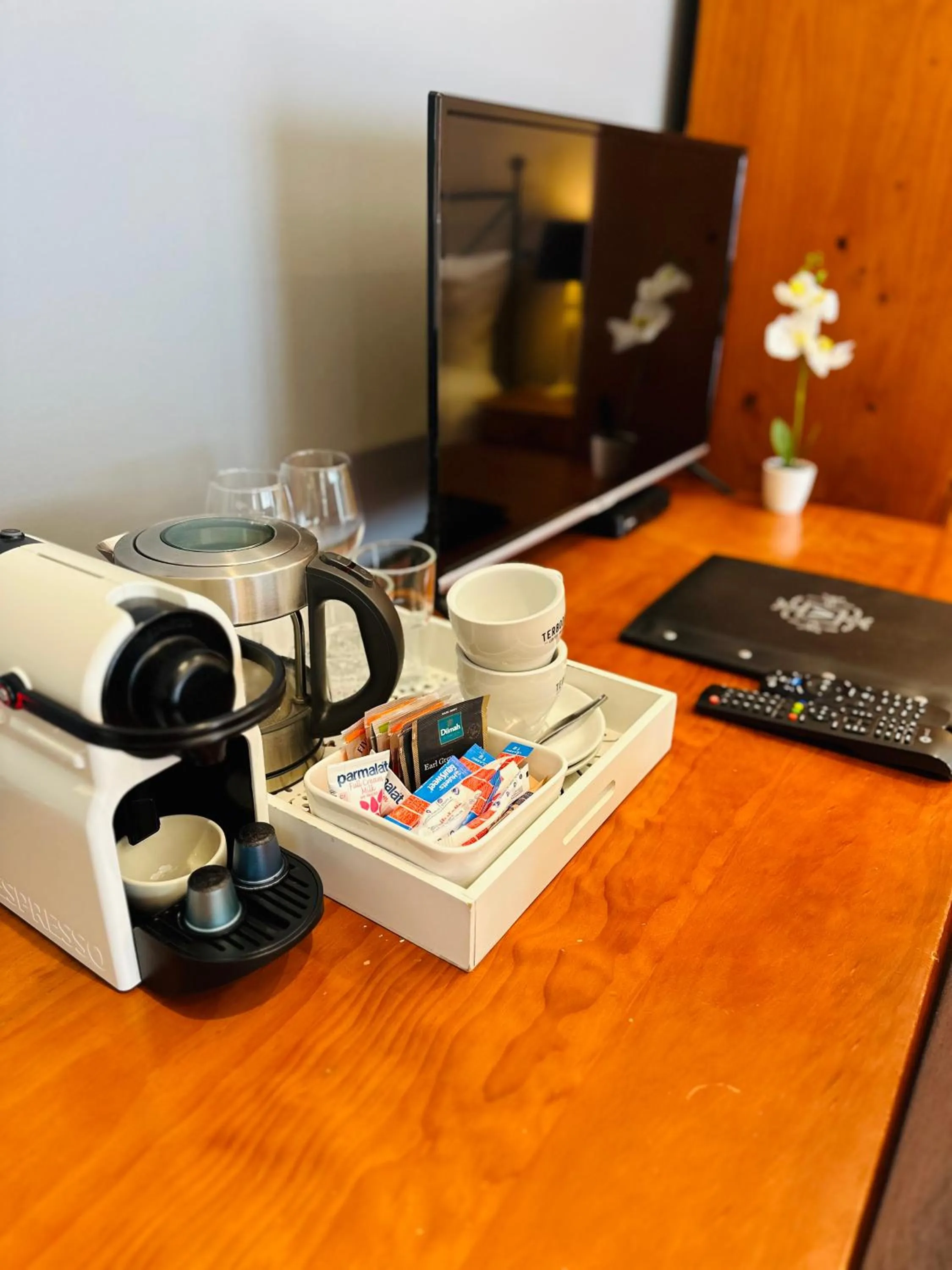 Coffee/tea facilities in Vine Guesthouse