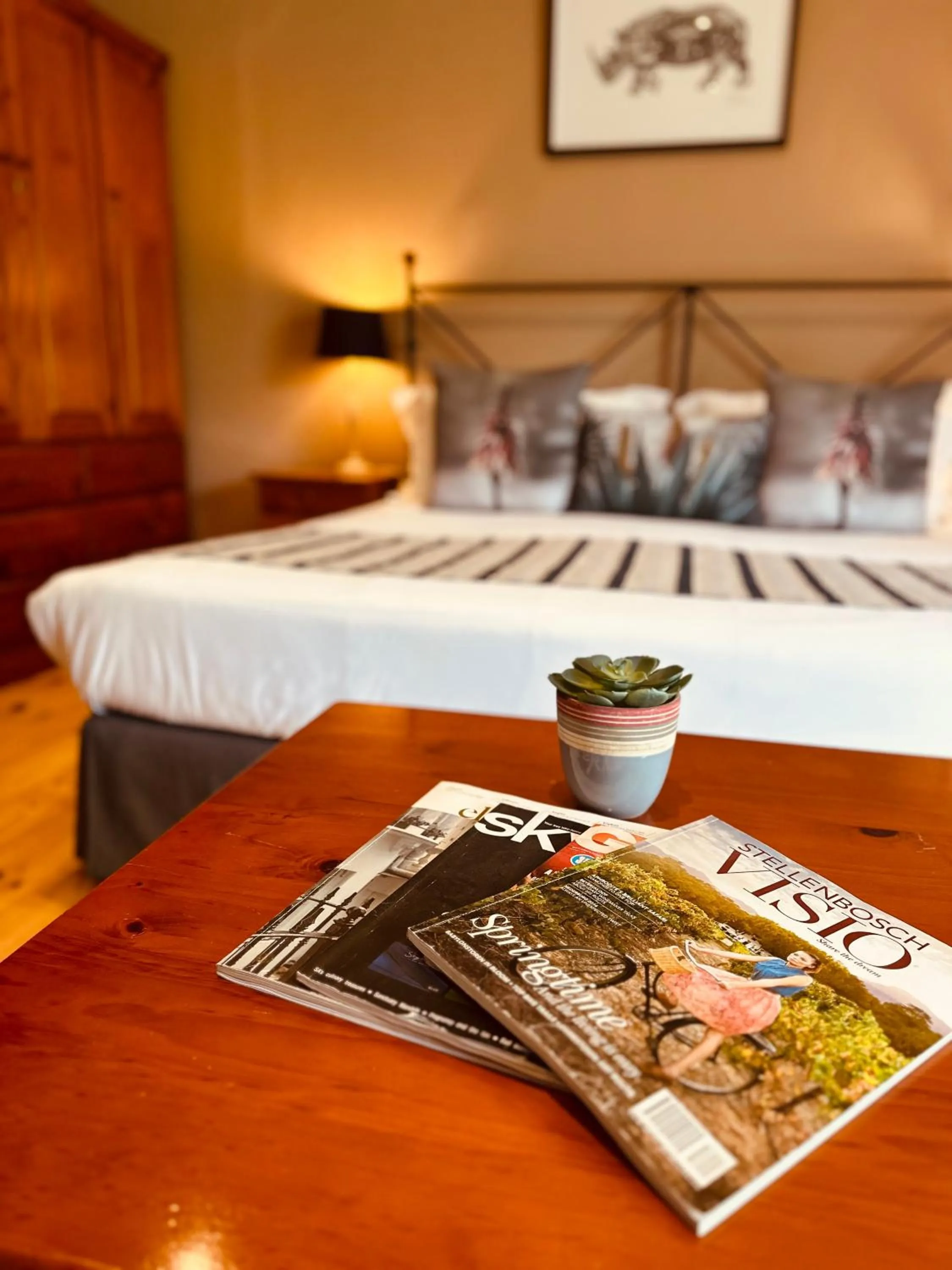 Bed in Vine Guesthouse