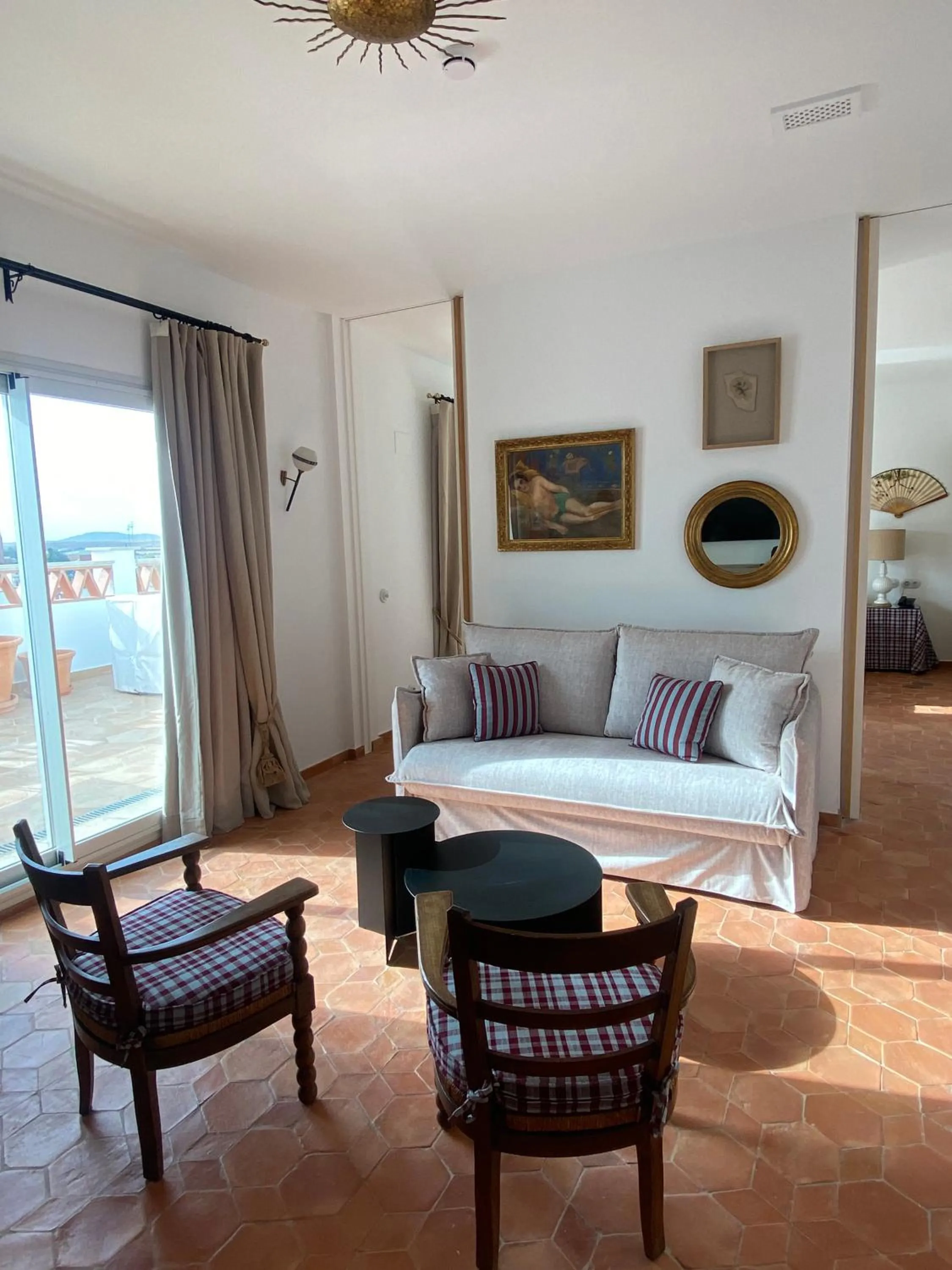 Living room in Casa Pizarro Hotel