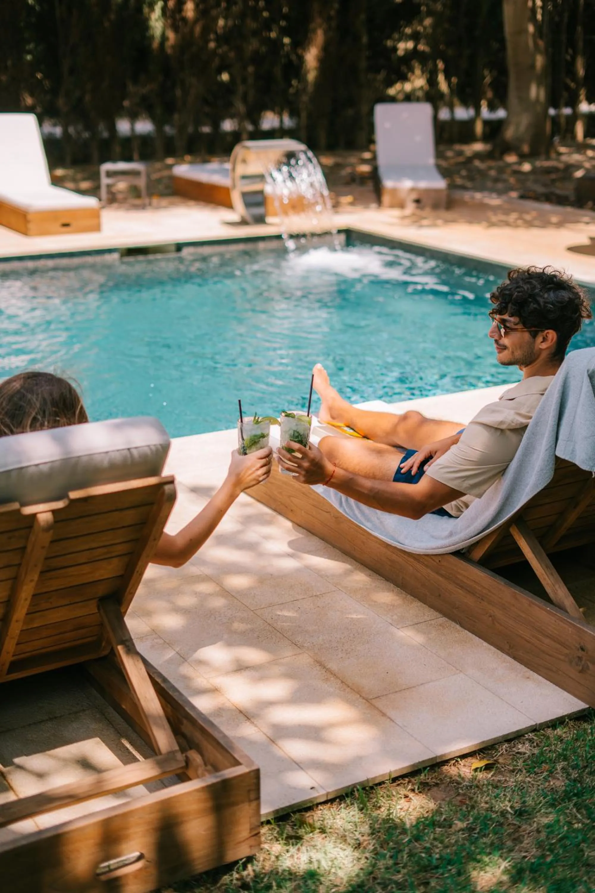 Swimming pool in Hotel Son Molí Country House