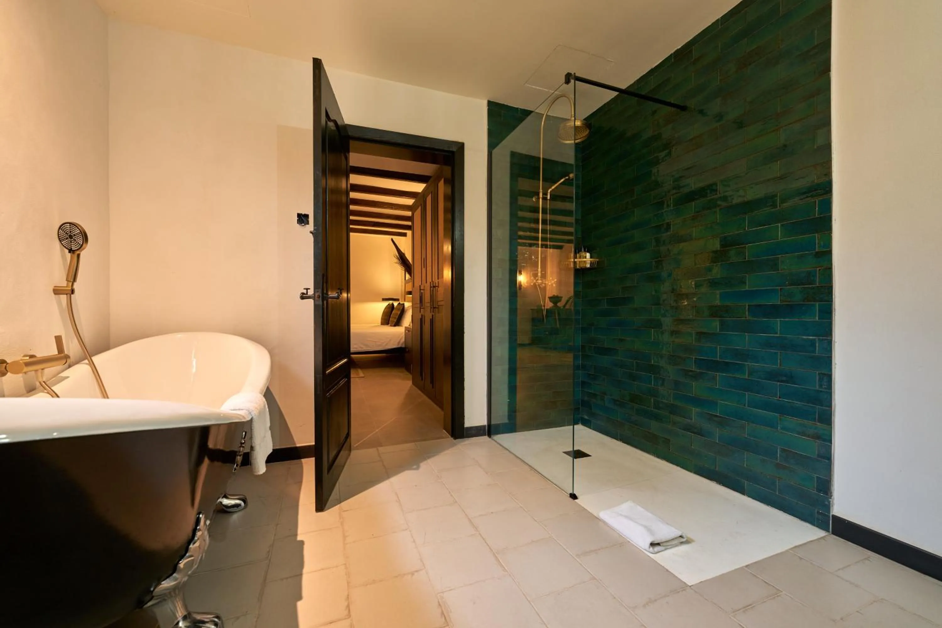 Bathroom in Posada d' Es Molí