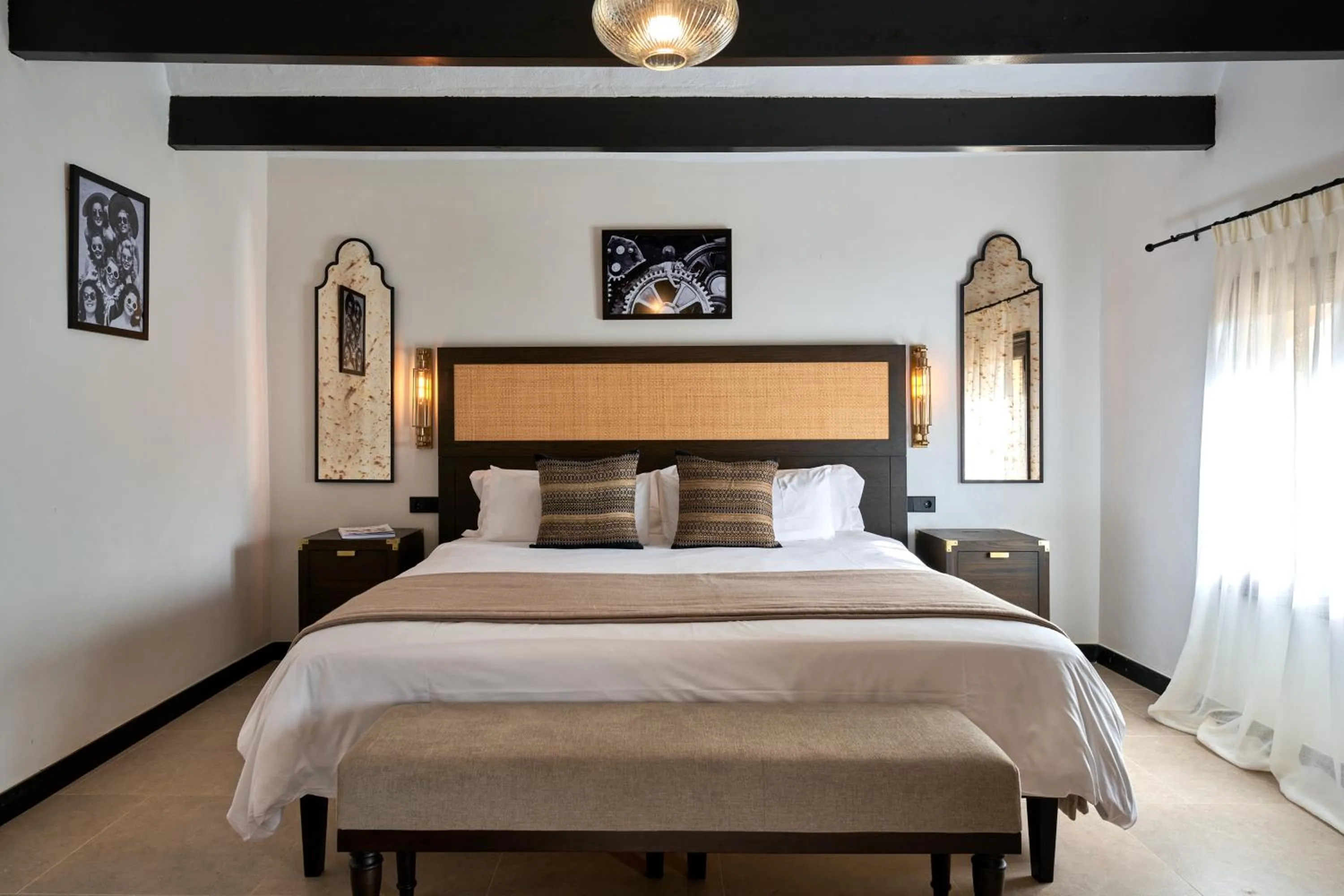 Bed in Hotel Son Molí Country House