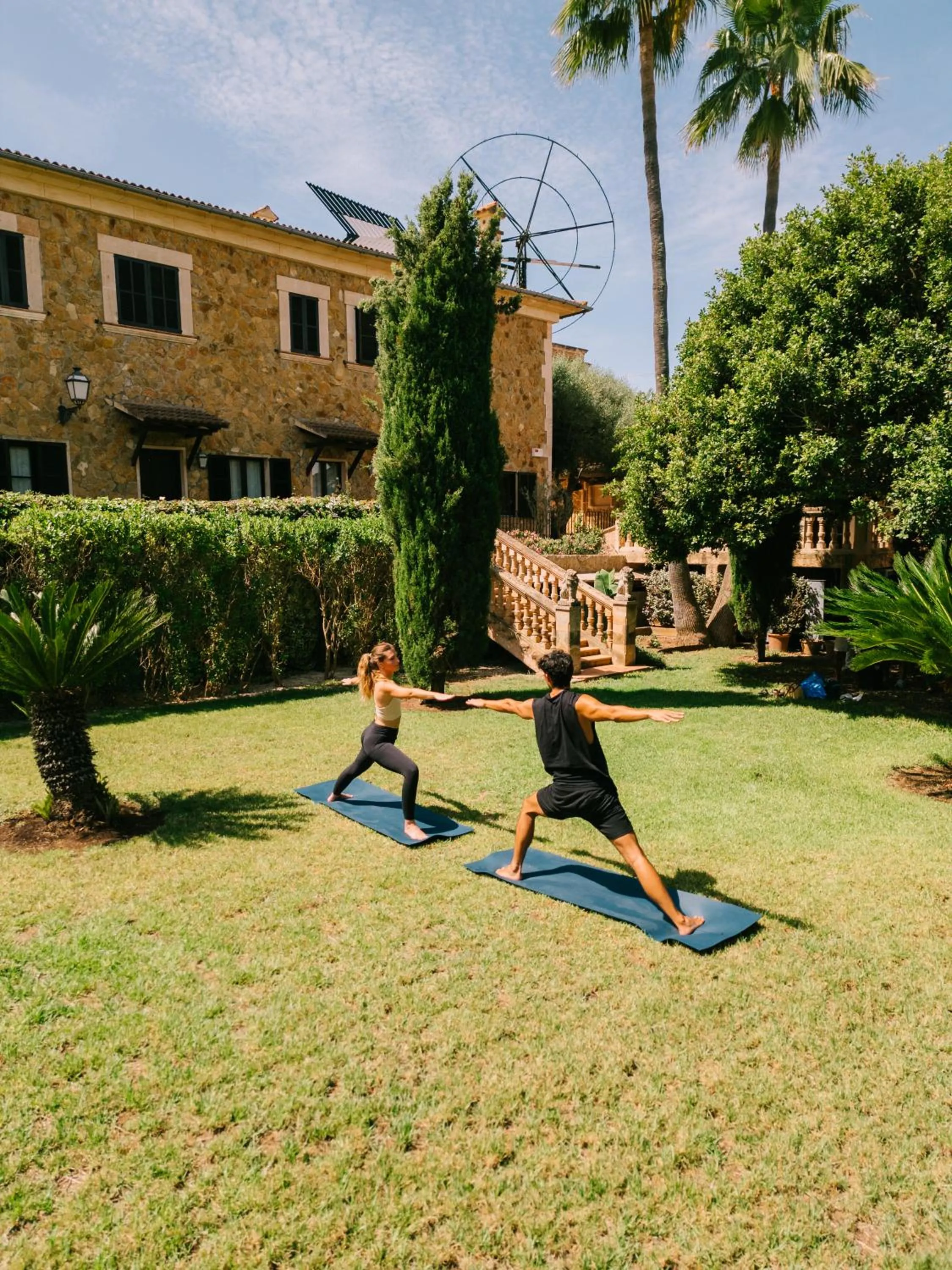 Garden in Hotel Son Molí Country House