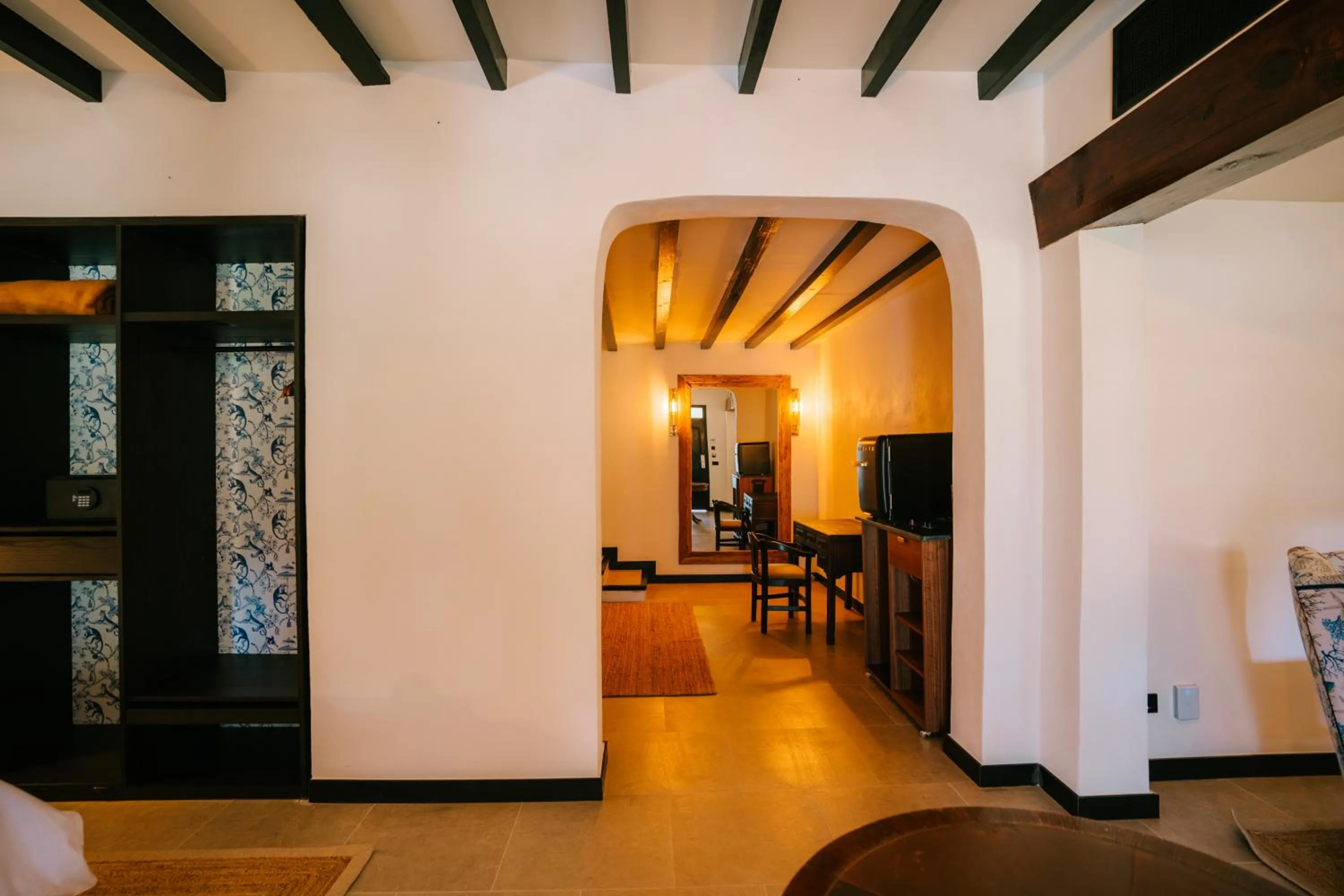 Seating area in Hotel Son Molí Country House