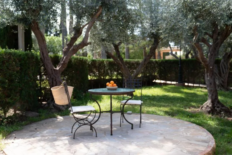 Garden view in Hotel Son Molí Country House