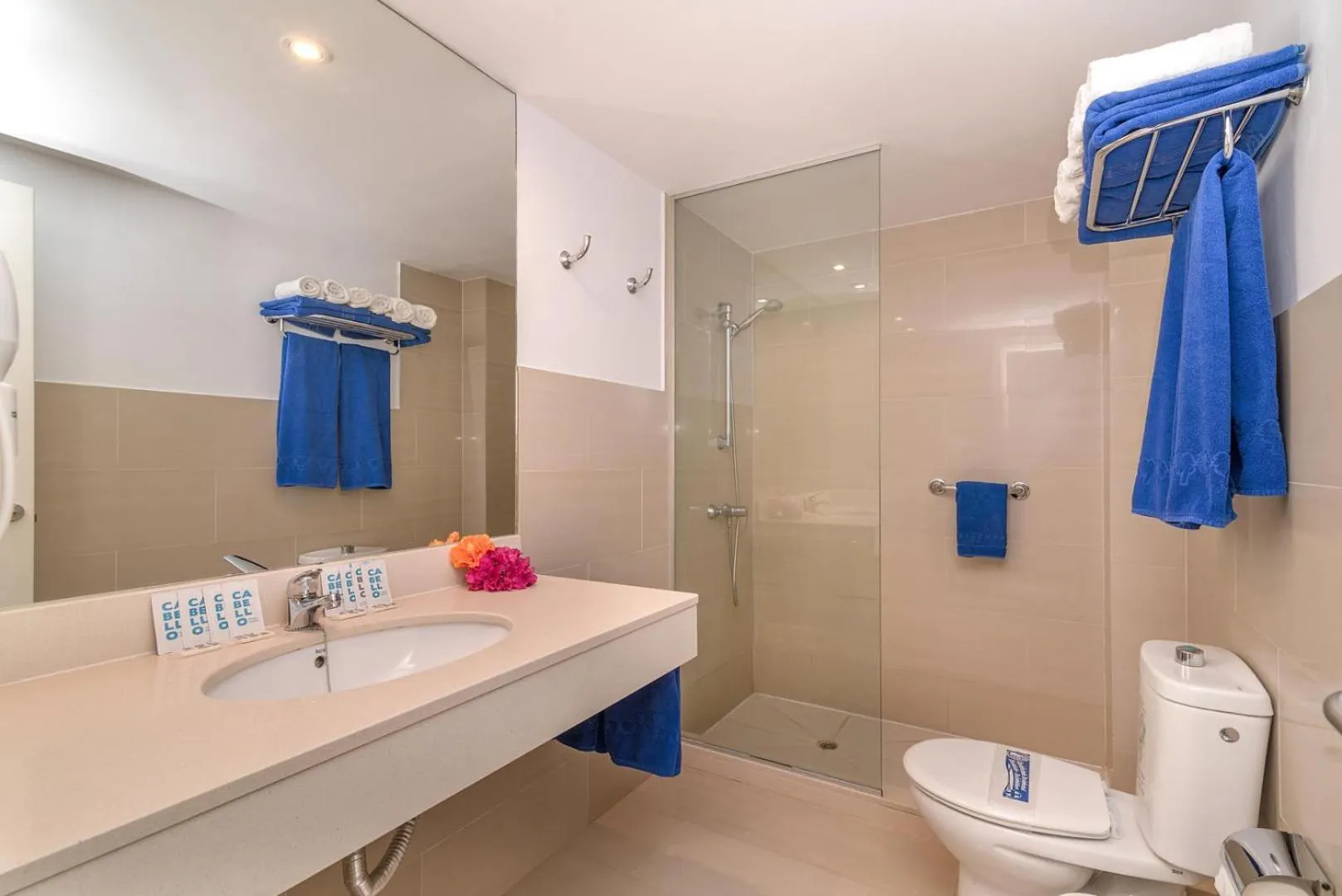 Bathroom in Apartamentos Parque Tropical en Lanzarote