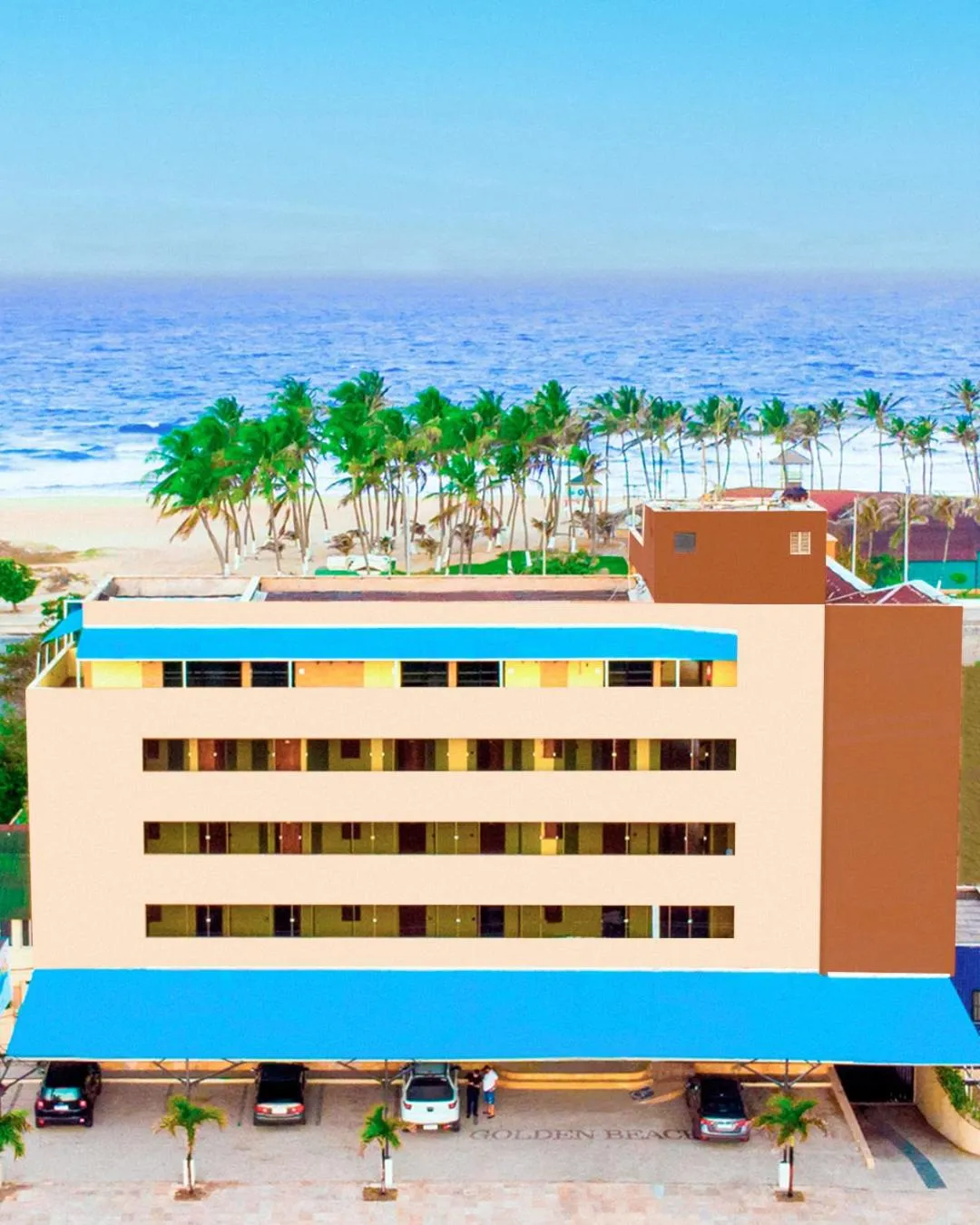 Property building in Golden Beach Hotel