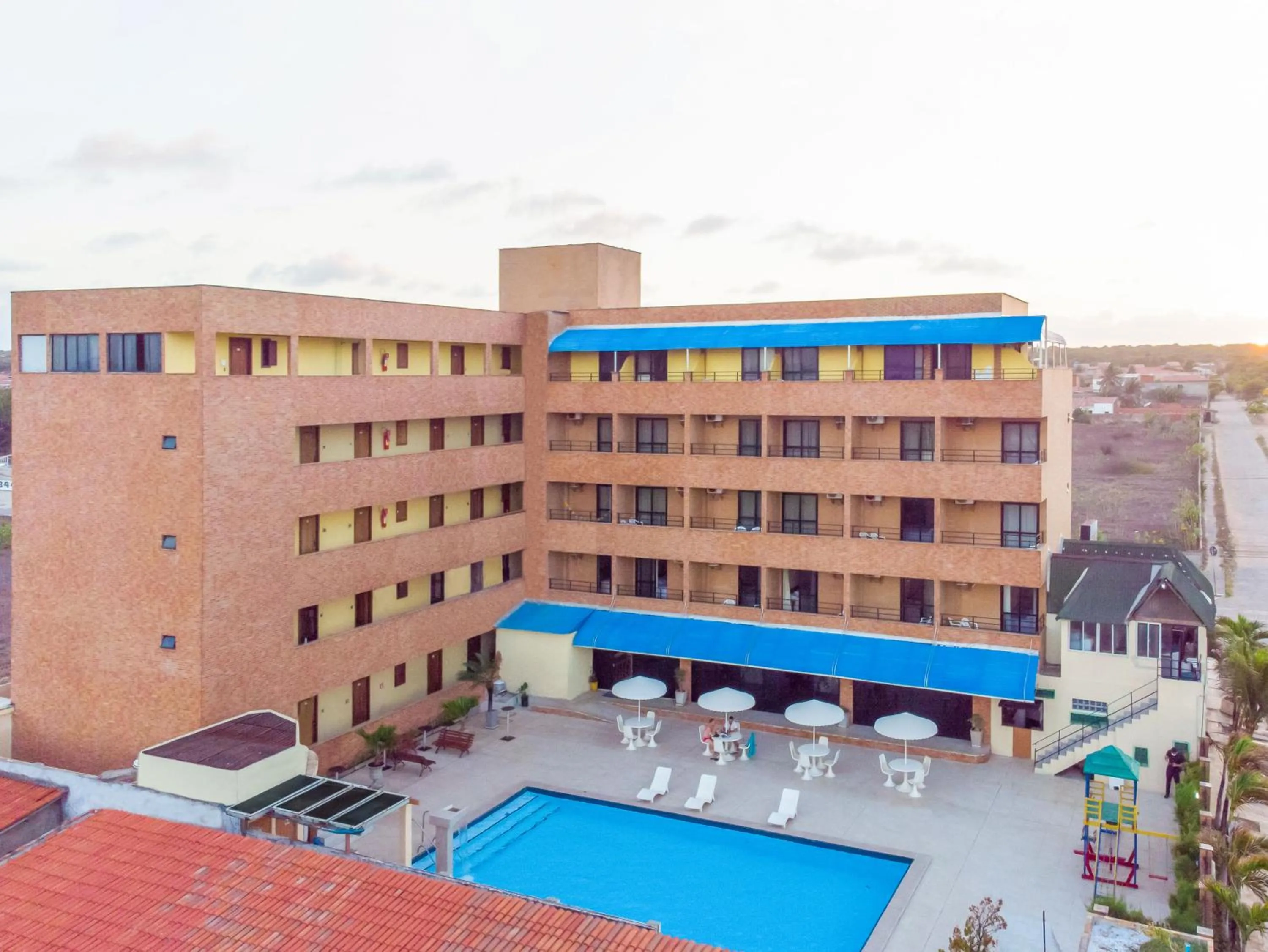 Bird's eye view in Golden Beach Hotel