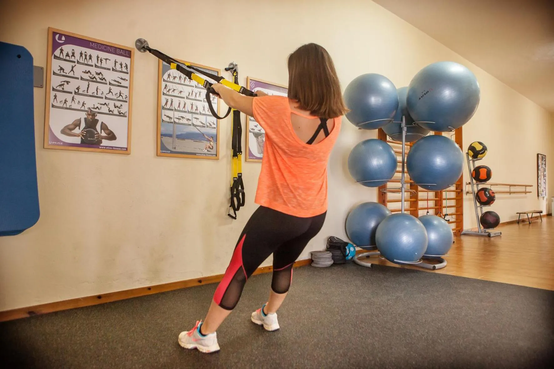 Fitness centre/facilities in Almadraba Park Hotel