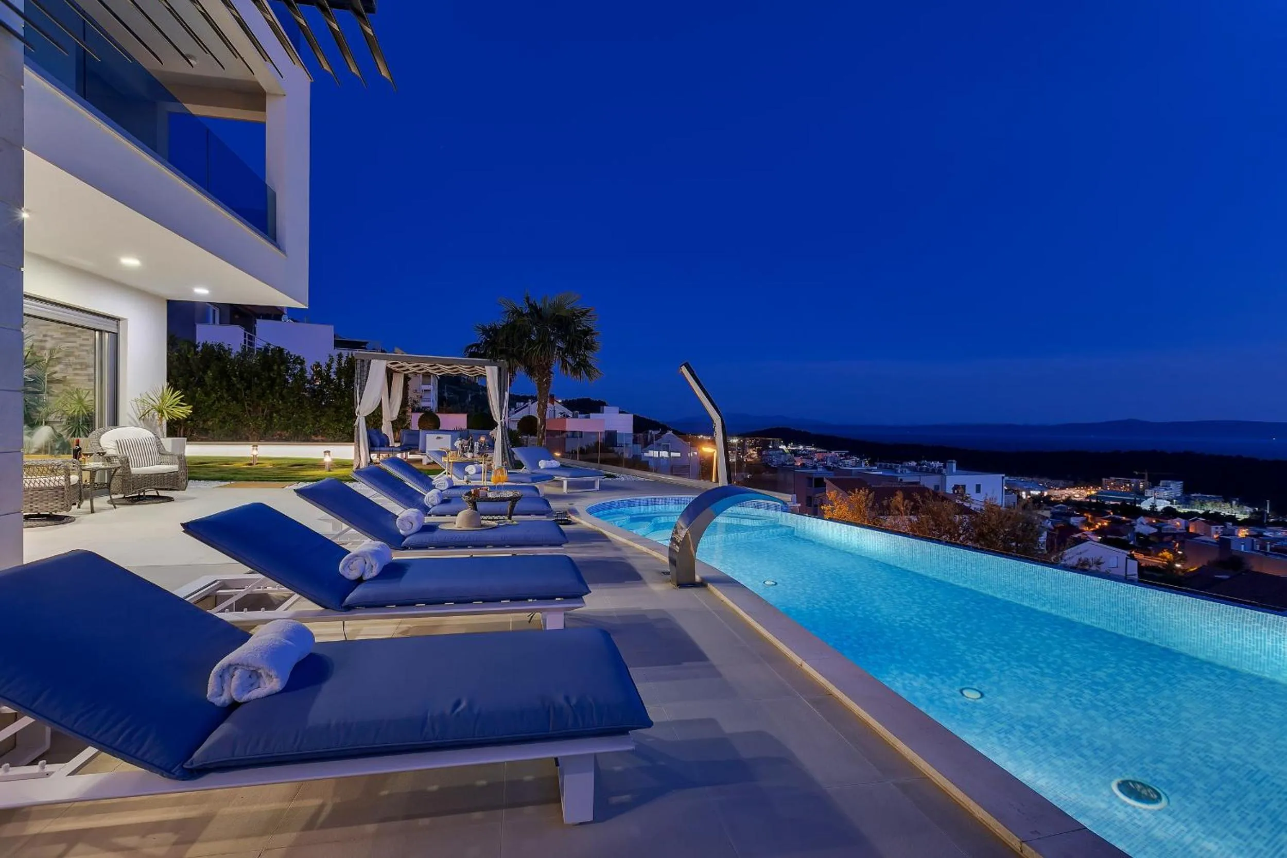 City view in Villa Afrodita