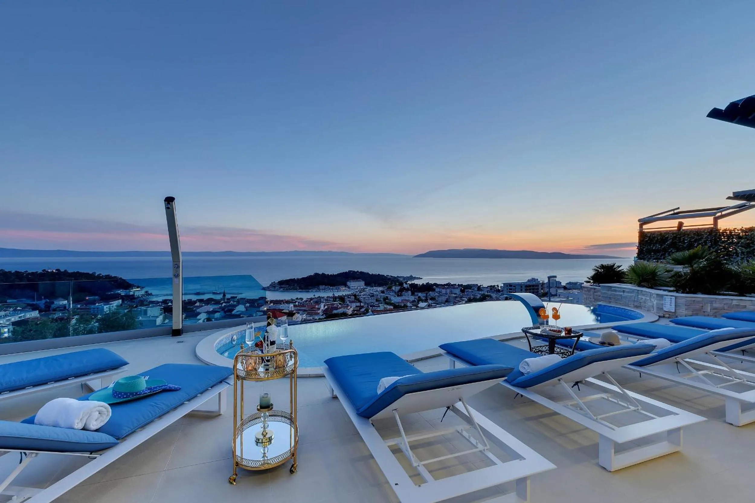 Balcony/Terrace in Villa Afrodita