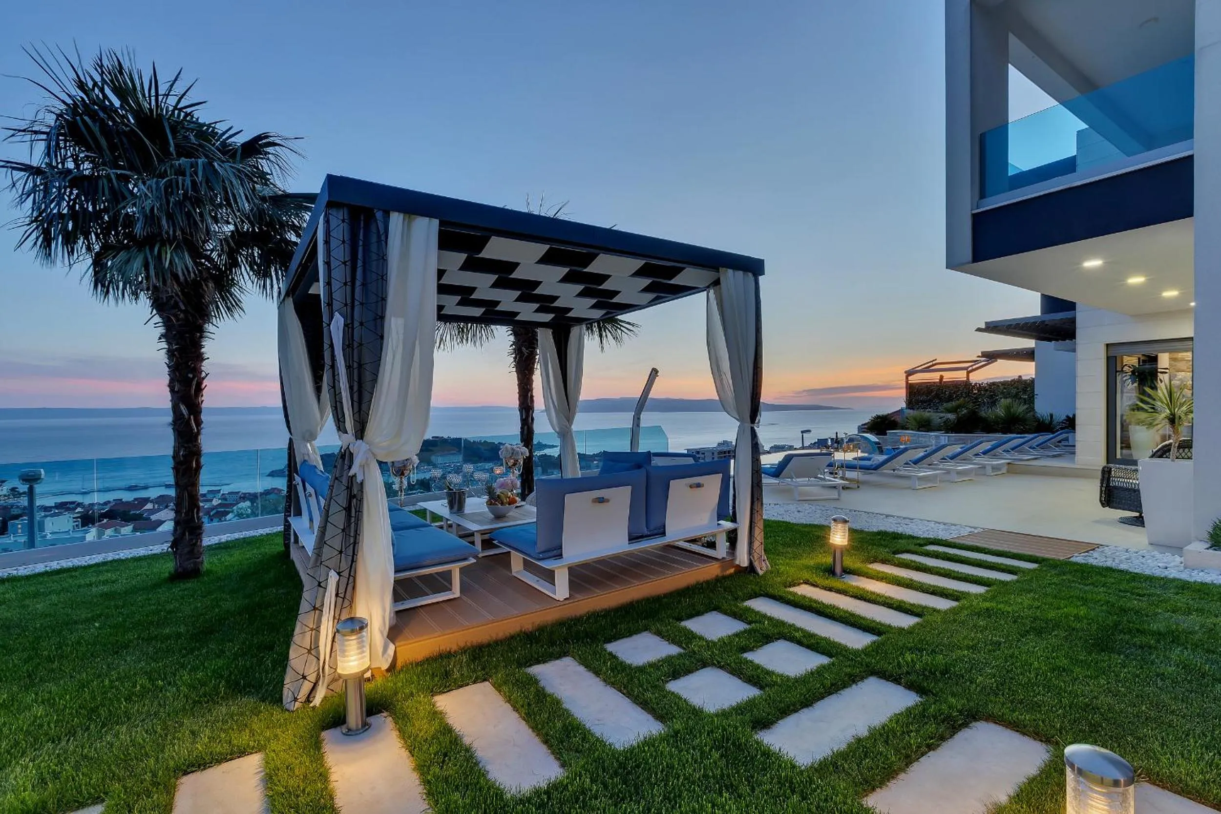 Patio in Villa Afrodita