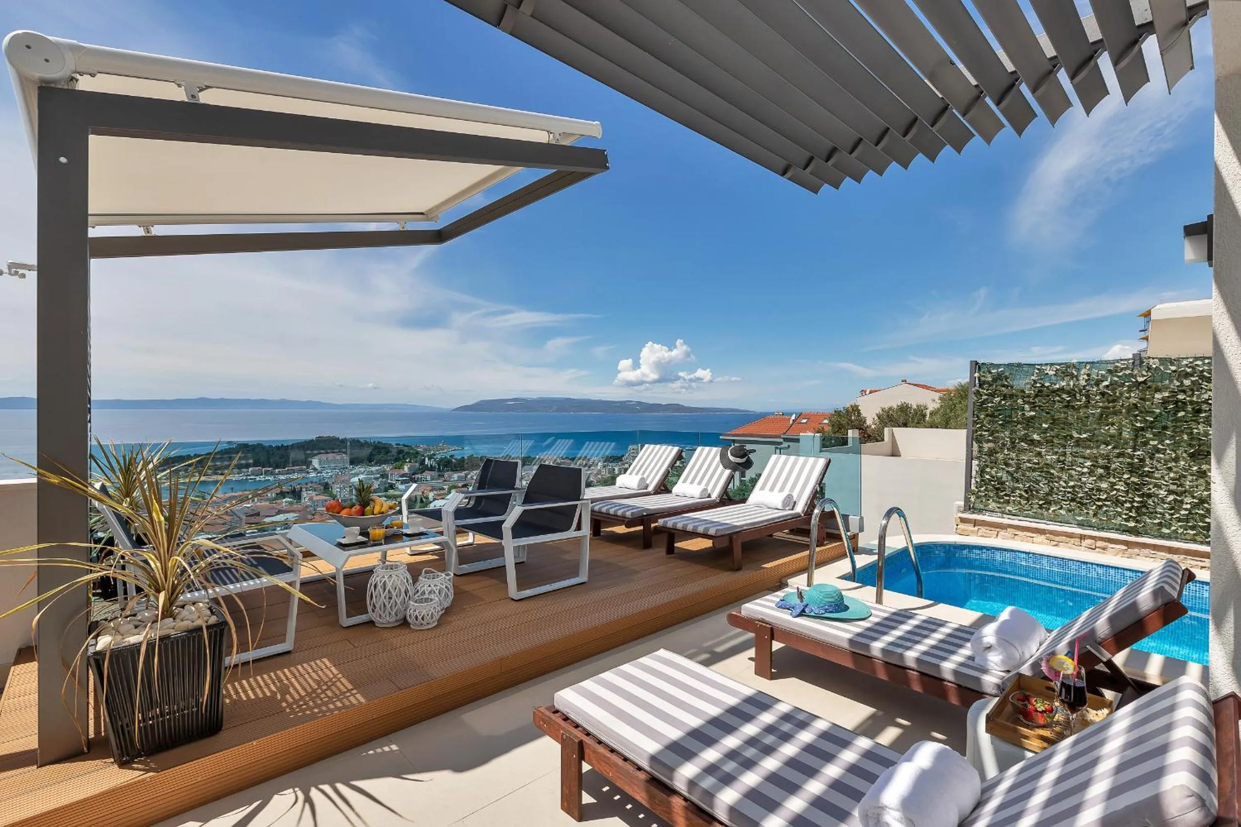 Balcony/Terrace in Villa Afrodita