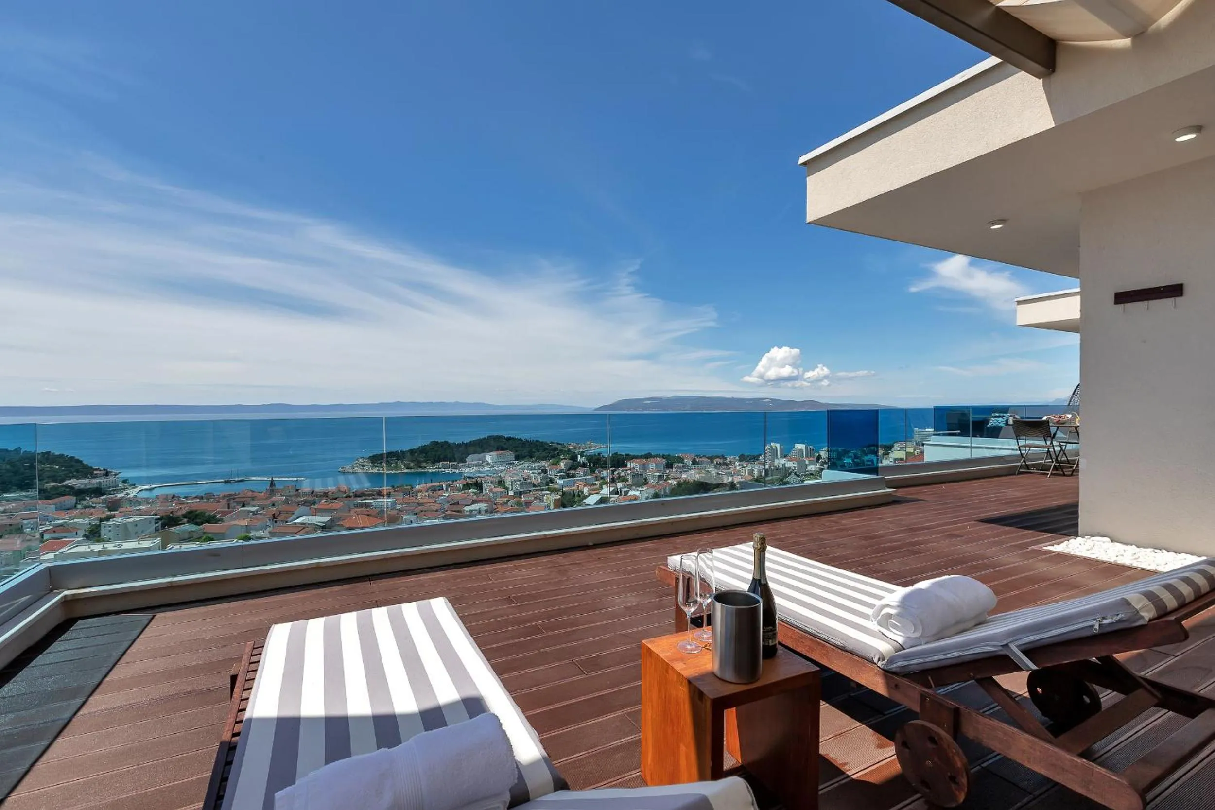 Balcony/Terrace in Villa Afrodita