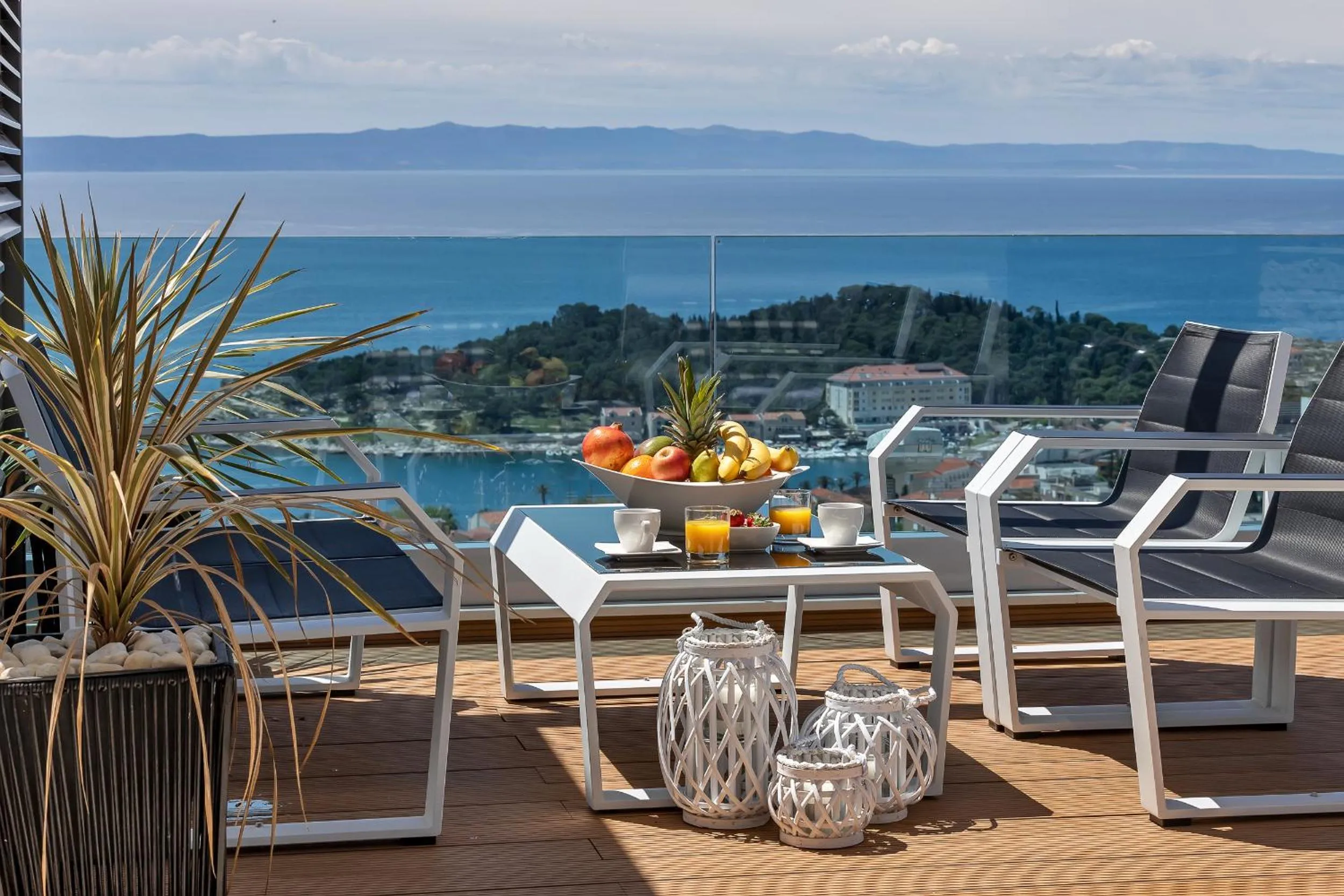Balcony/Terrace in Villa Afrodita