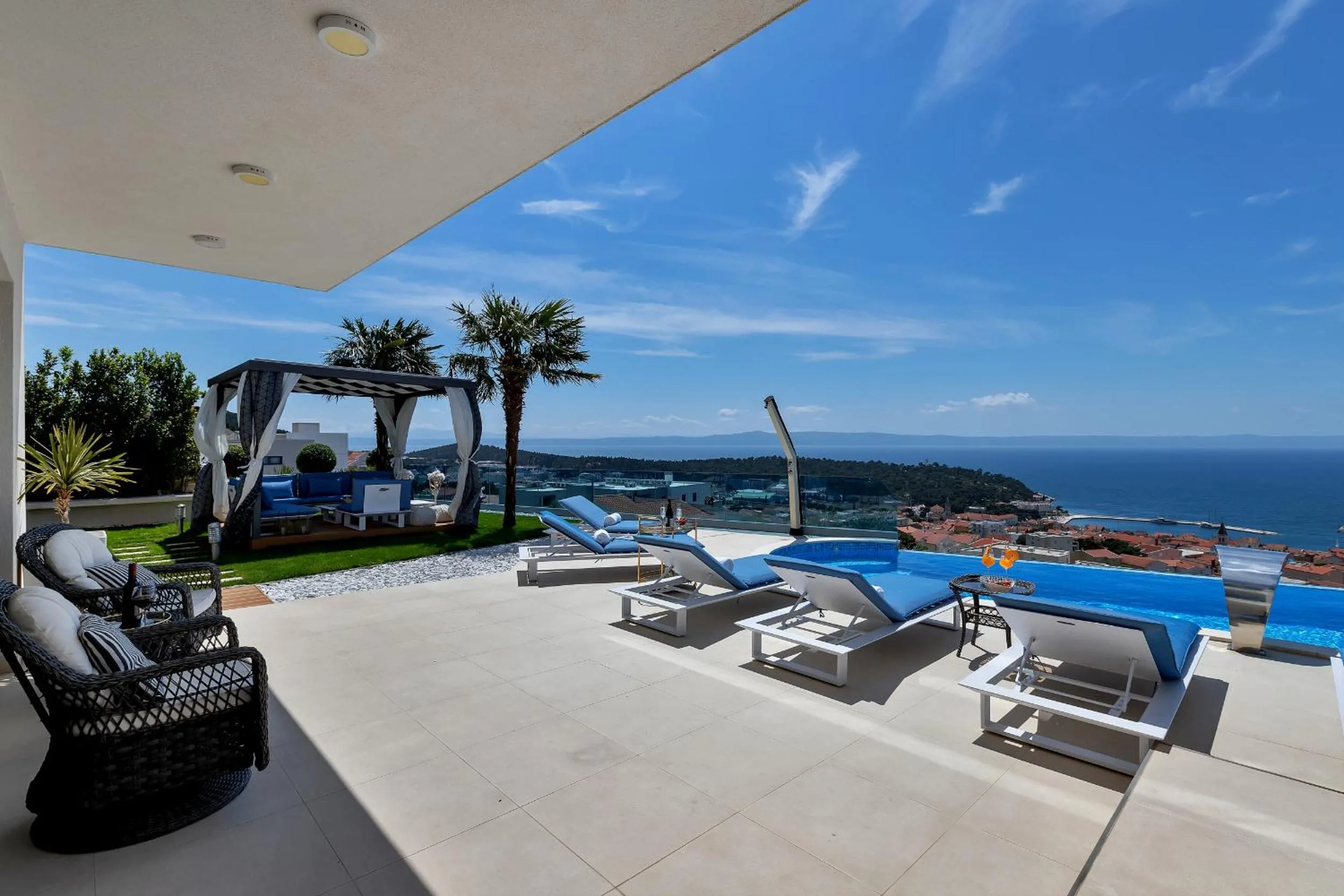 Patio in Villa Afrodita