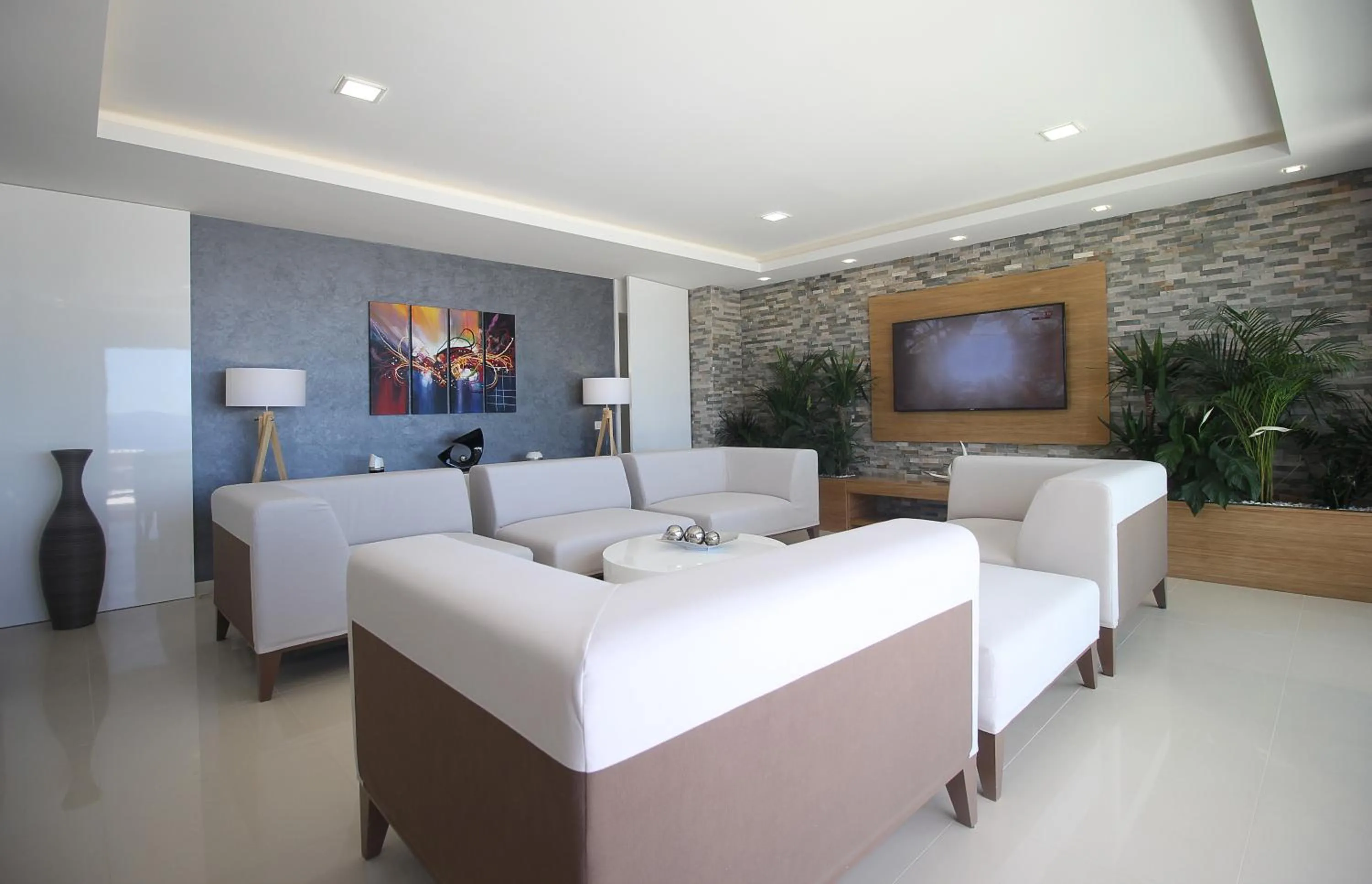 Living room, Bed in Villa Afrodita