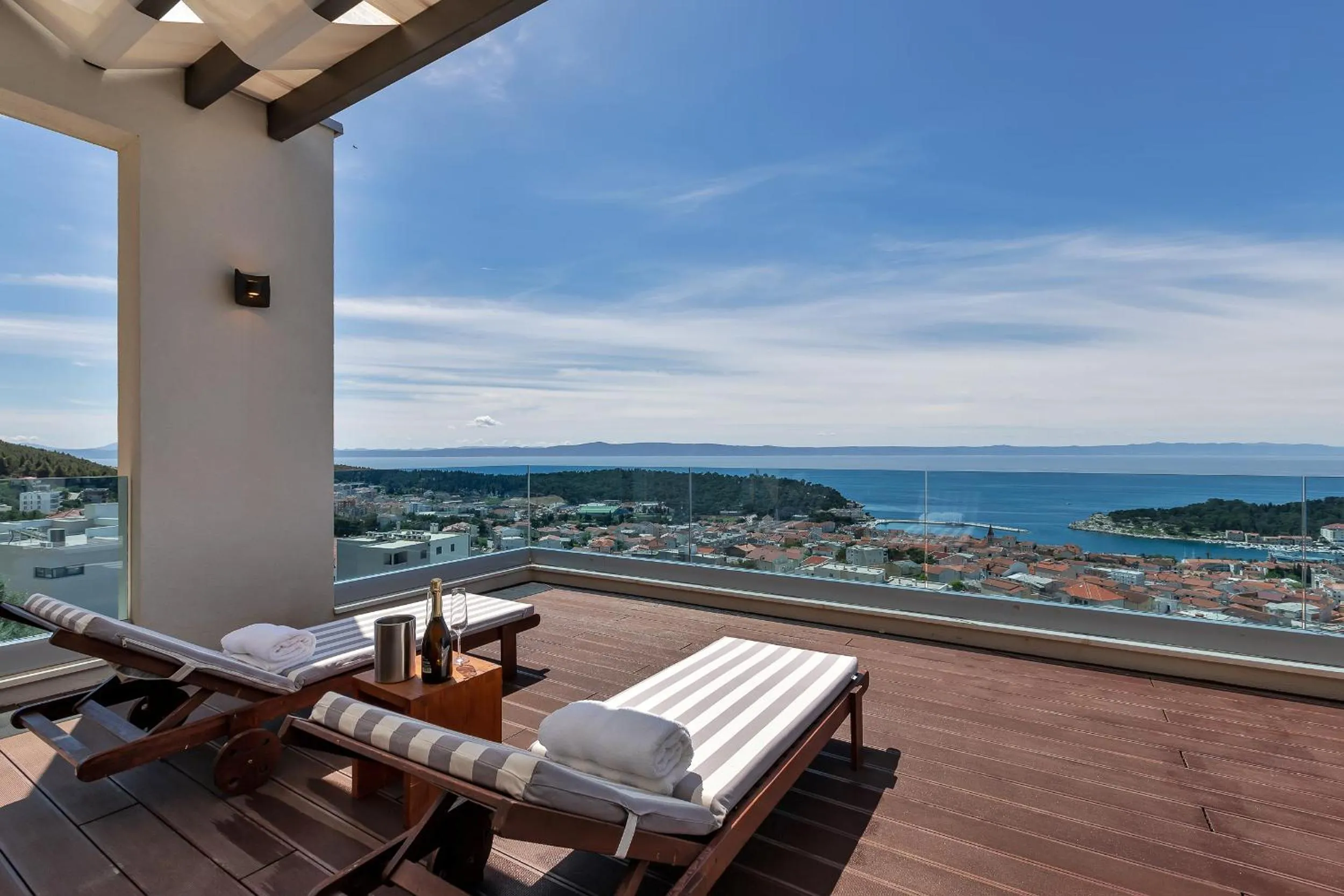 Balcony/Terrace in Villa Afrodita