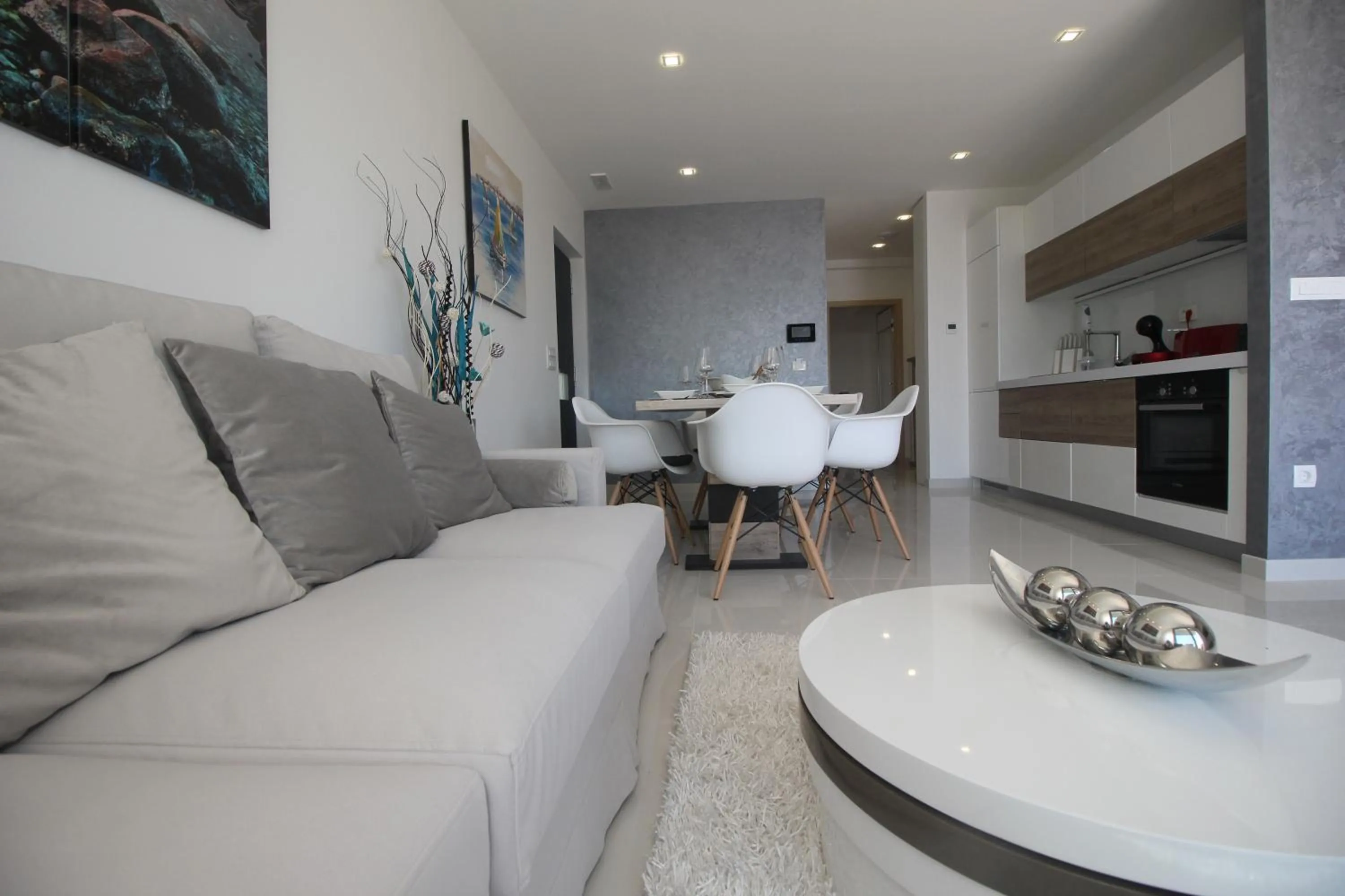 Communal lounge/ TV room in Villa Afrodita