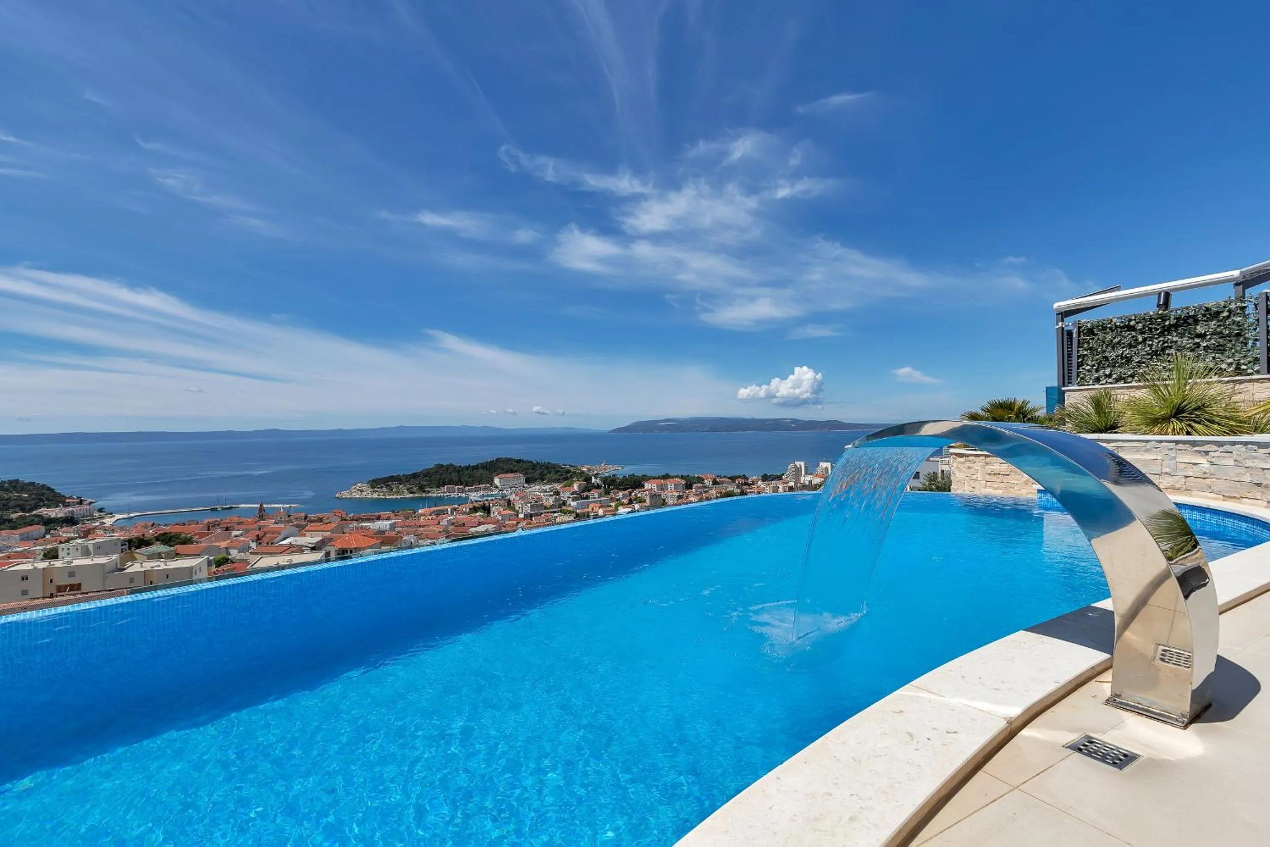 City view in Villa Afrodita