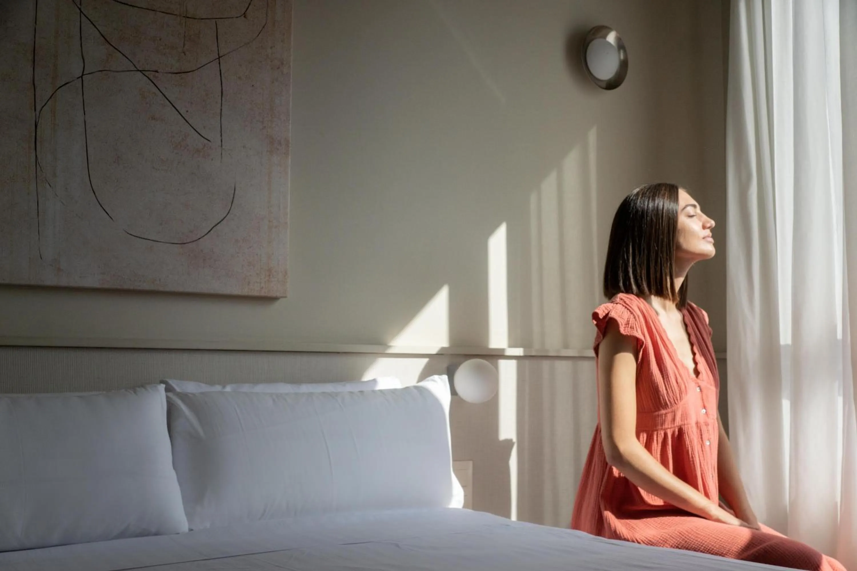 Bed in BYPILLOW The Bloom