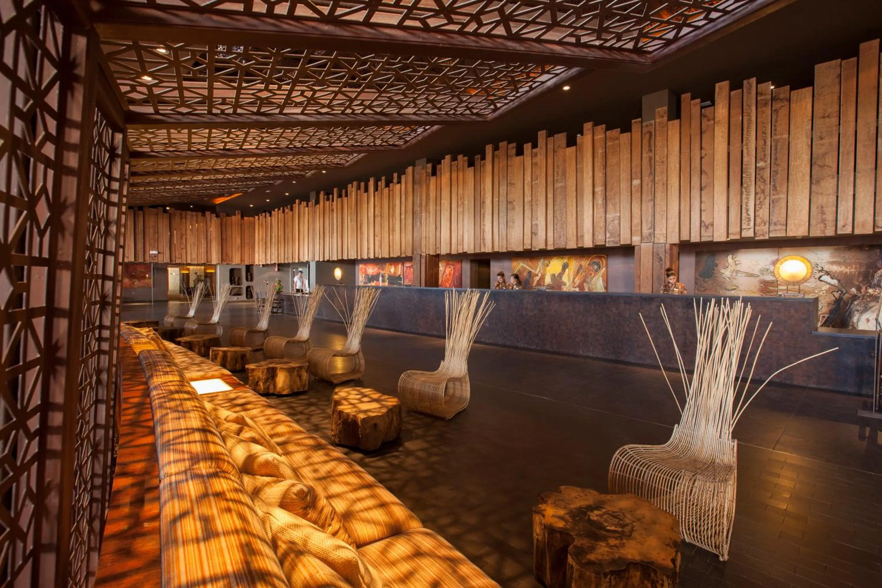 Lobby or reception in Lopesan Baobab Resort