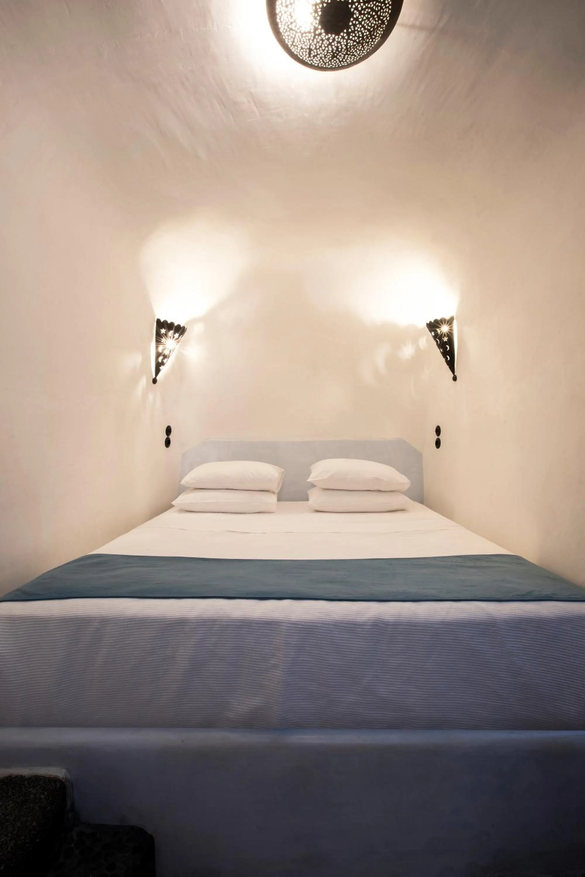 Bed in Ducato di Oia - Adults Only