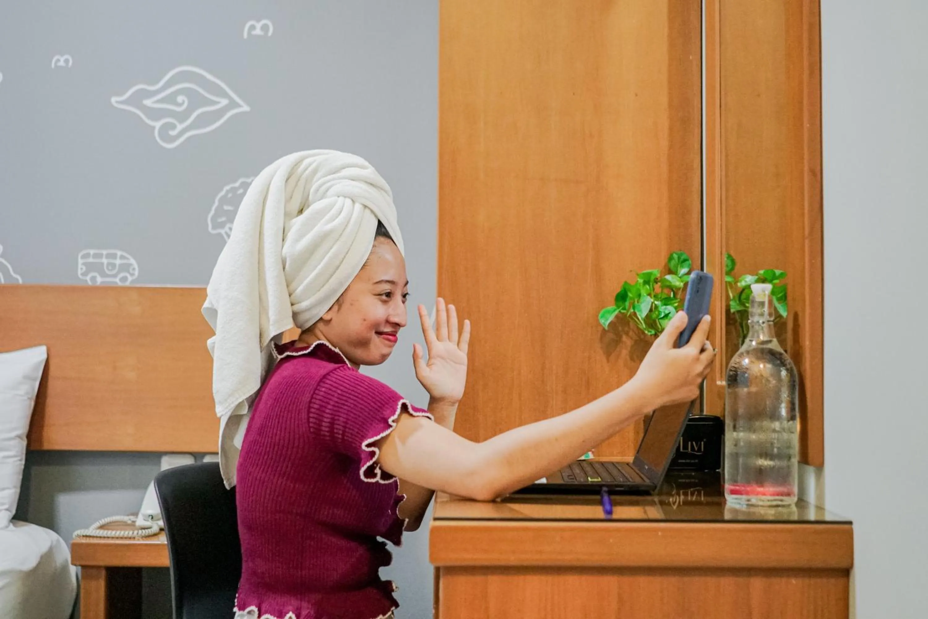 Bedroom in Sunrise Hotel Semarang