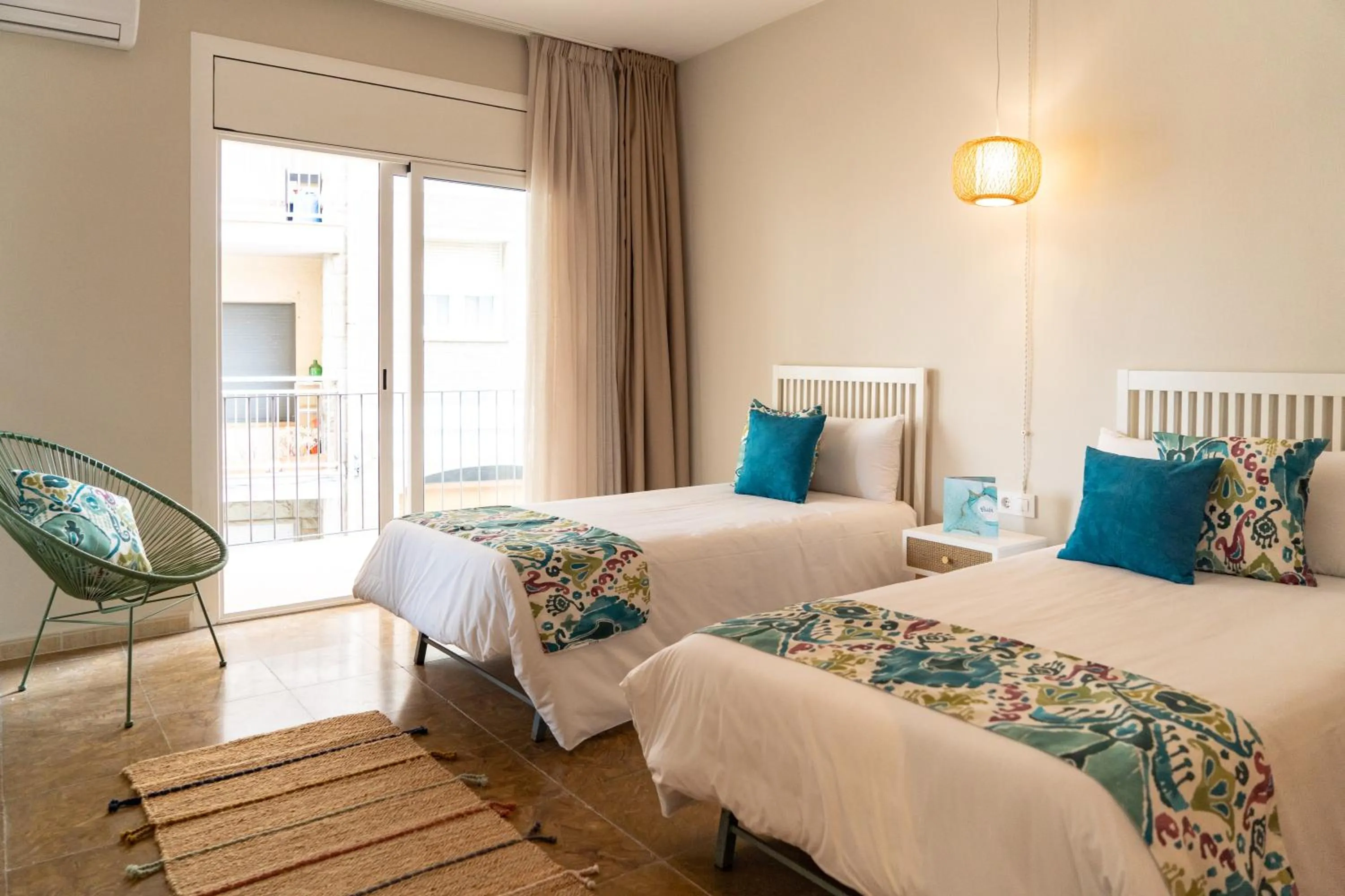 Property building, Bed in Hotel Aubí