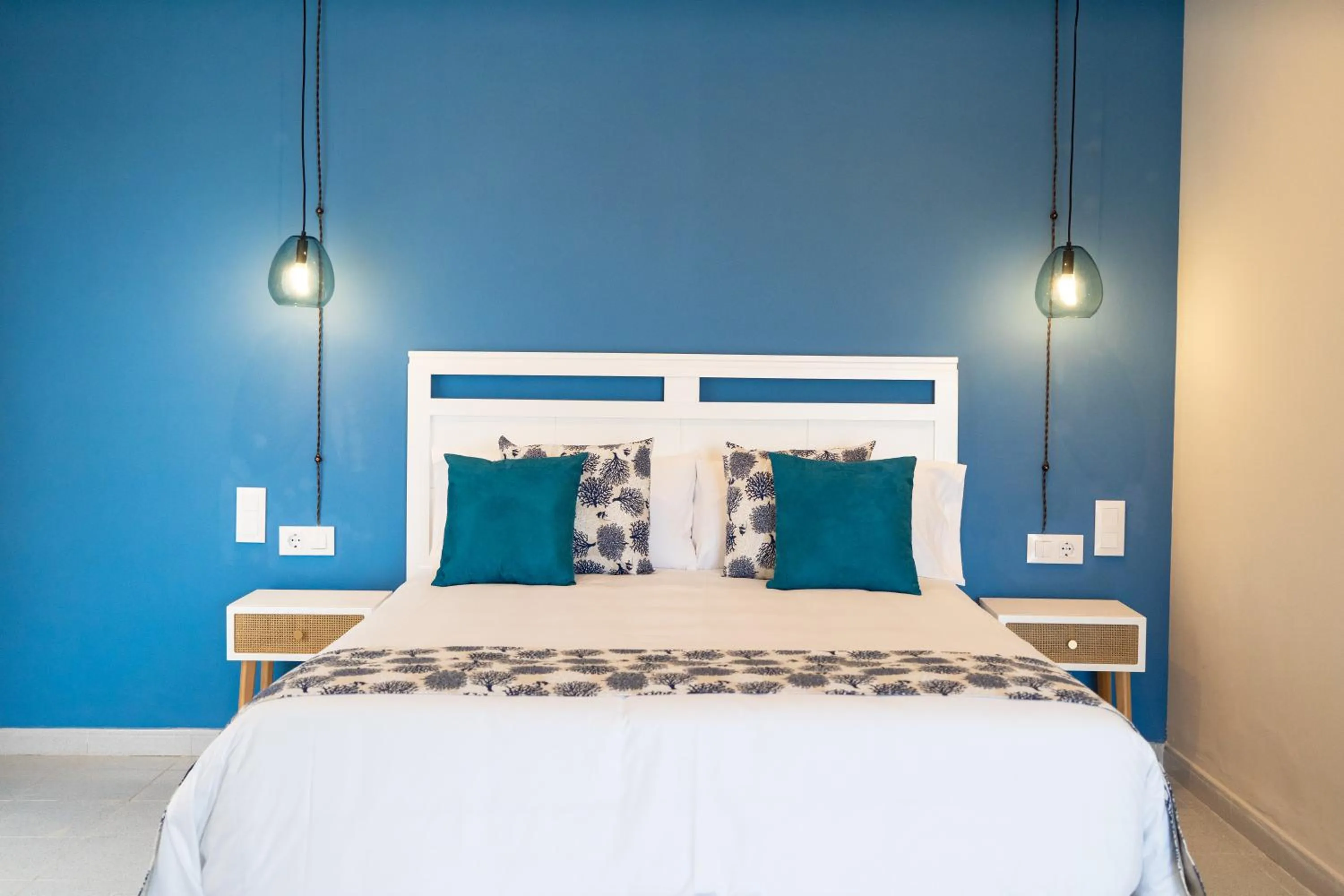 Property building, Bed in Hotel Aubí