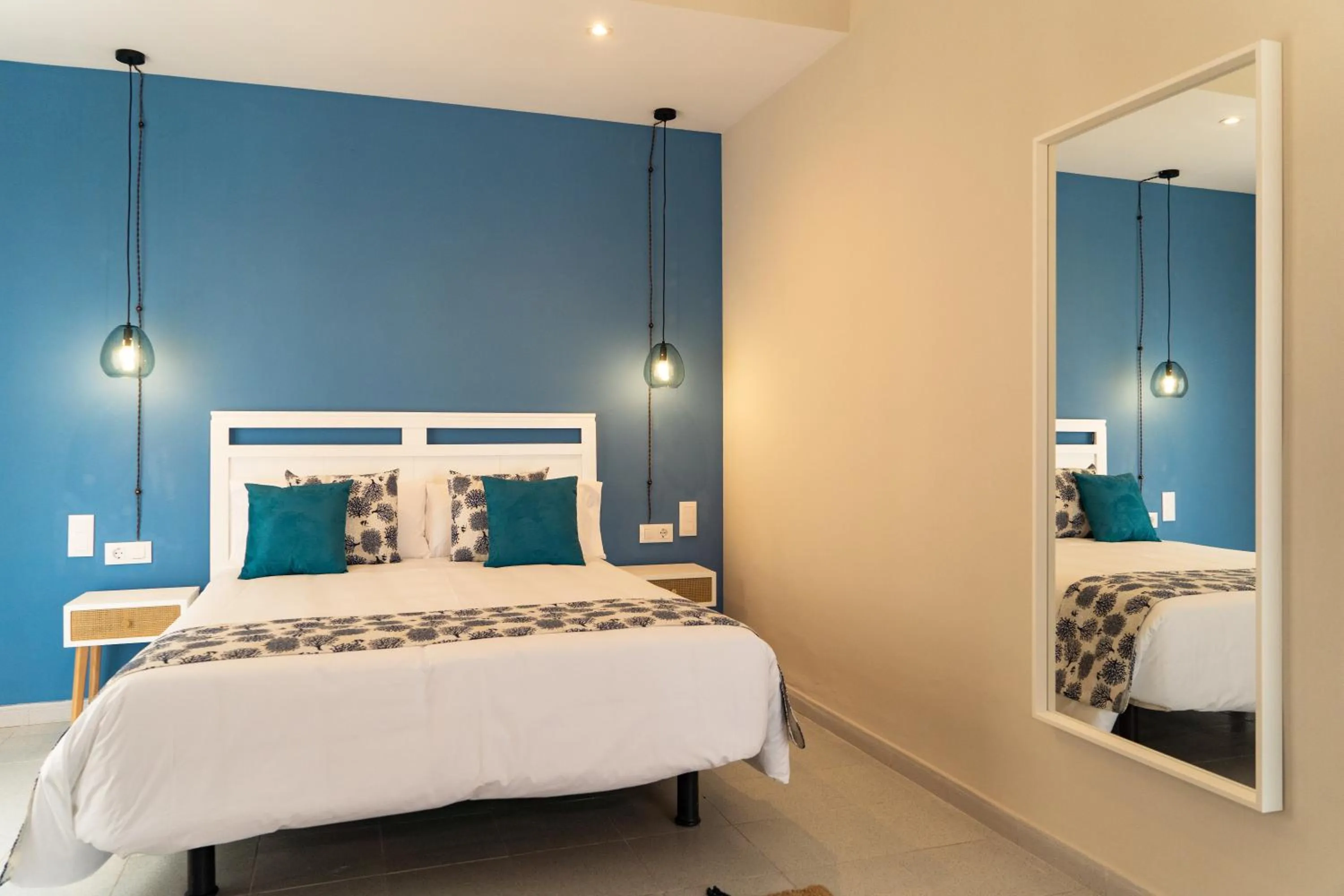 Property building, Bed in Hotel Aubí