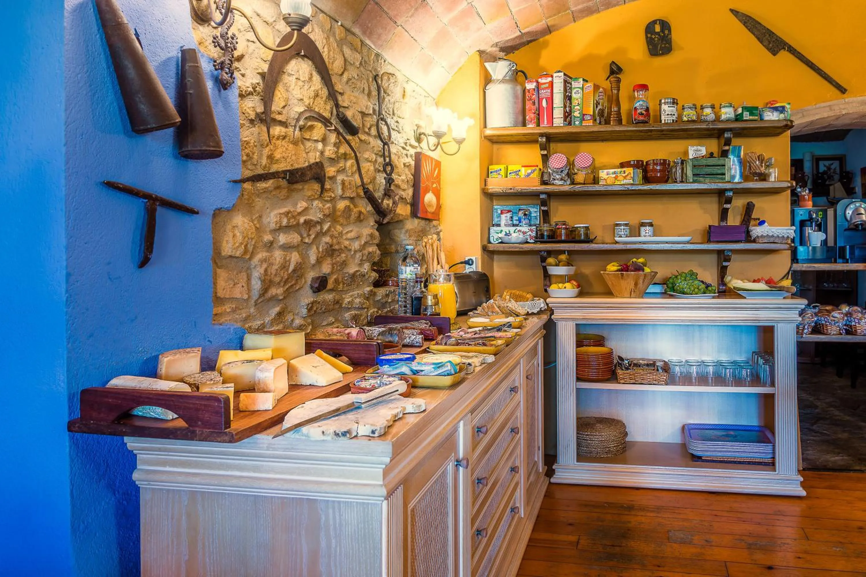 Buffet breakfast in Hotel Mas Rabiol -Emporda-Only Adults-Eco Hotel