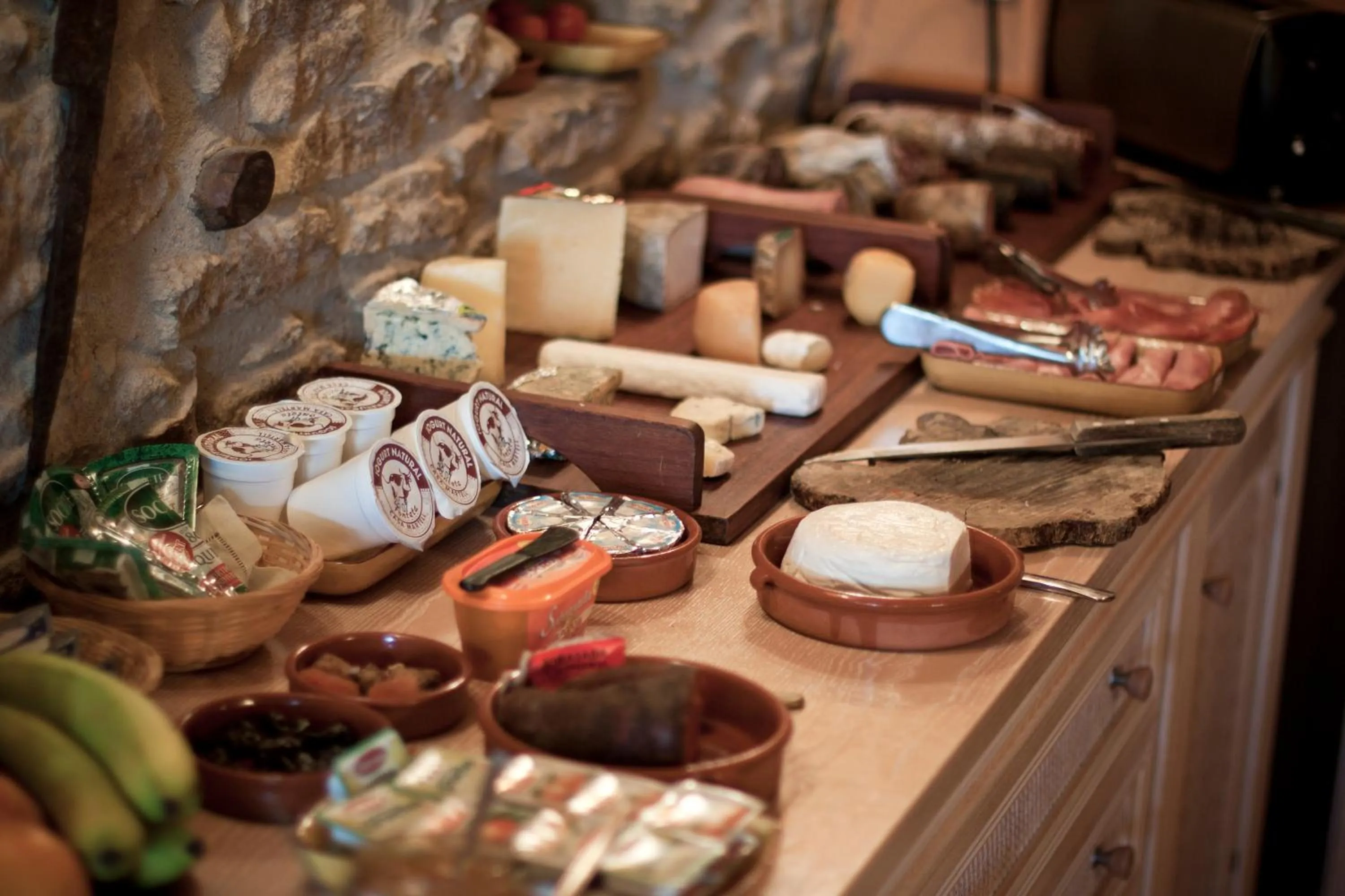 Food and drinks in Hotel Mas Rabiol -Emporda-Only Adults-Eco Hotel