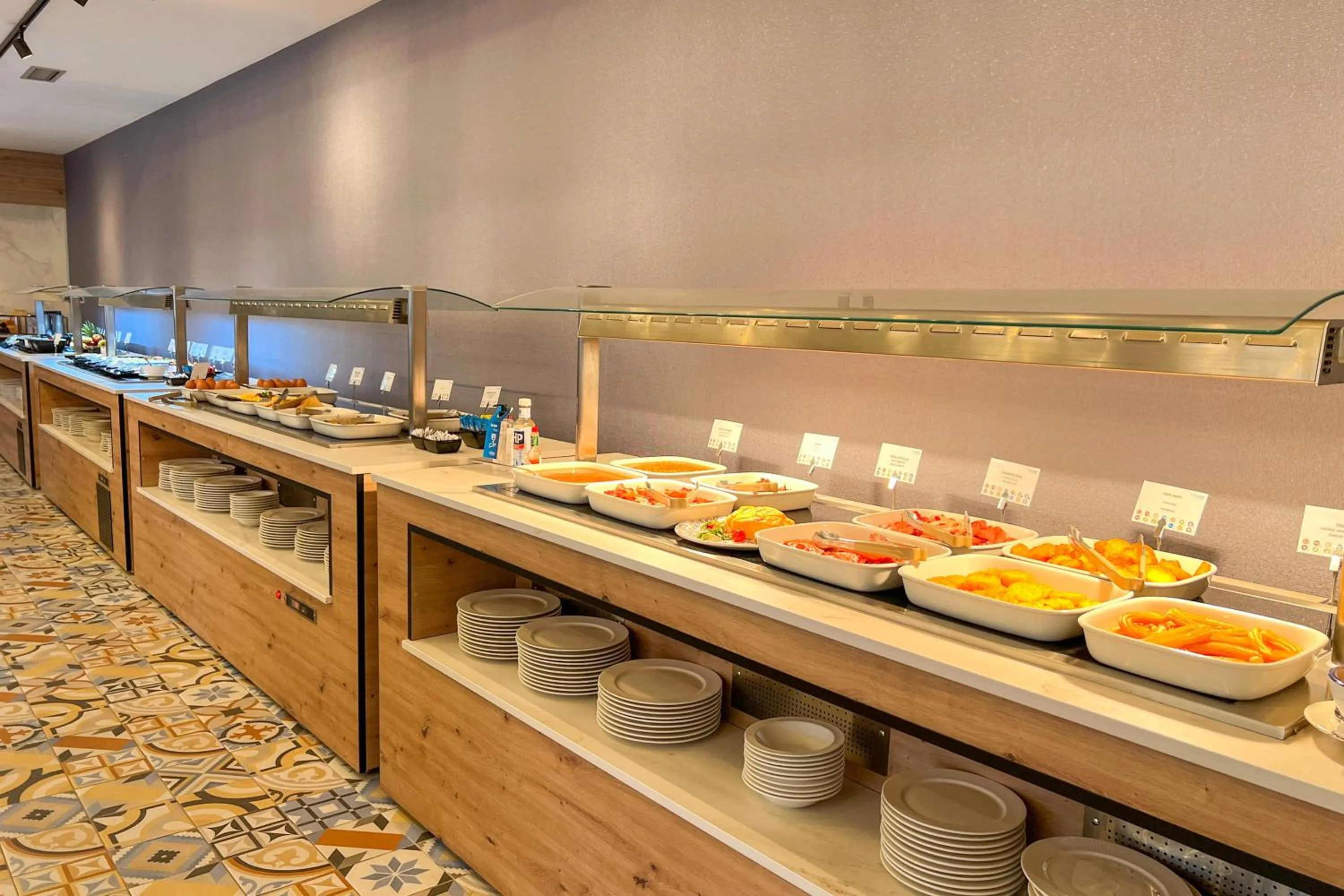 Buffet breakfast in Hotel Cordial Marina Blanca