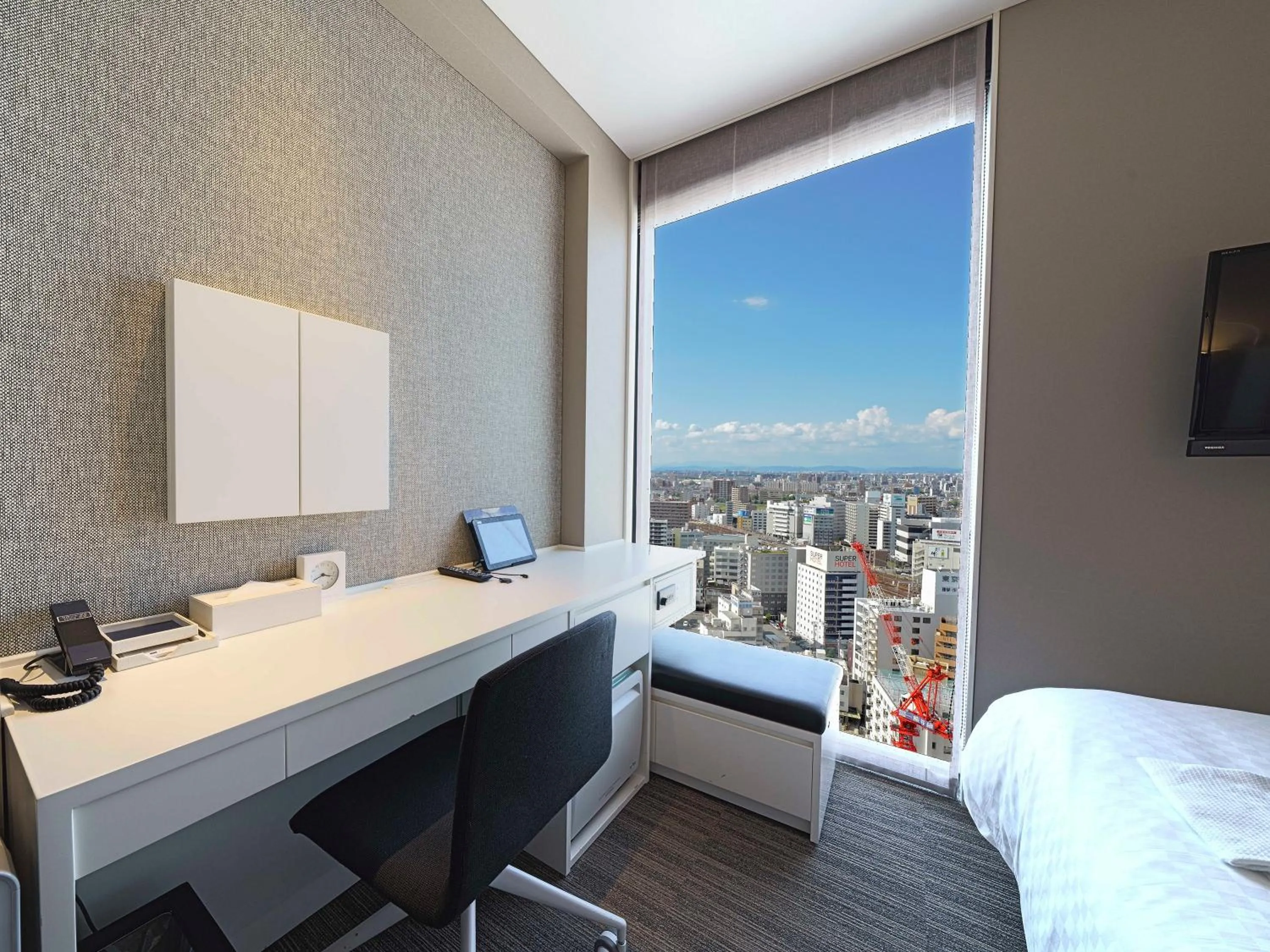 Photo of the whole room, Bed in Meitetsu Inn Nagoyaeki Shinkansenguchi