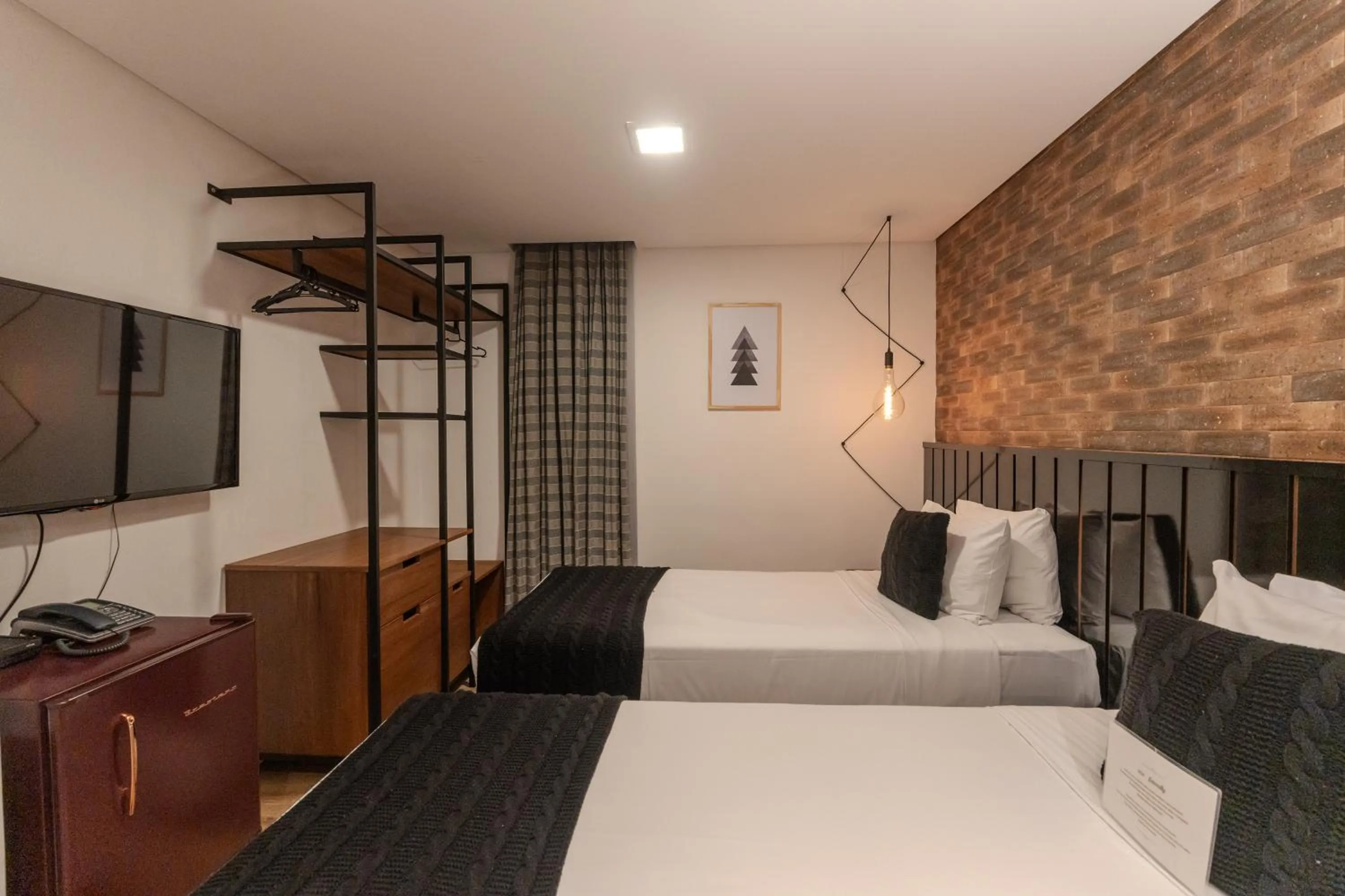 Bed in Hotel Heritage