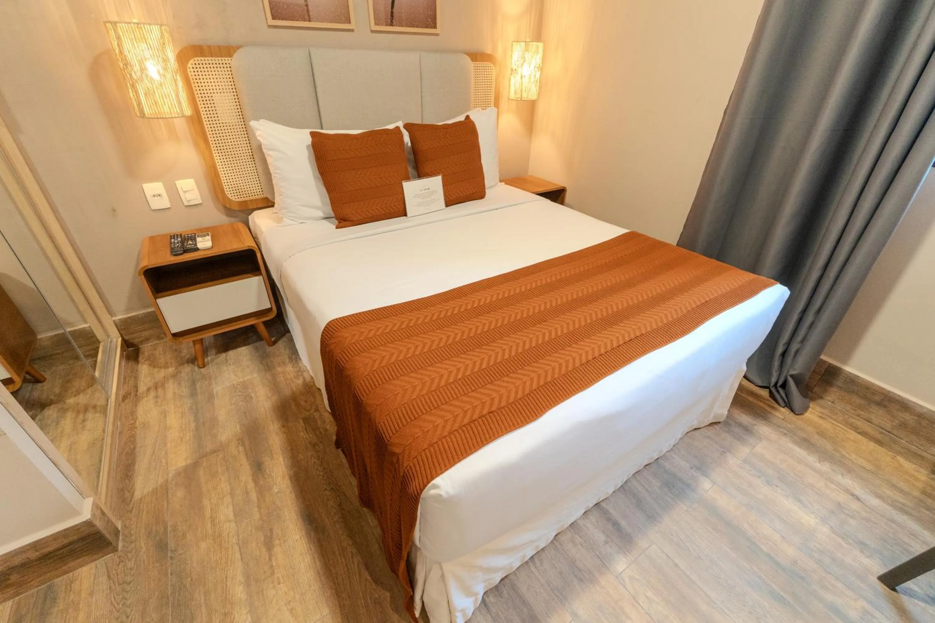 Bed in Hotel Heritage