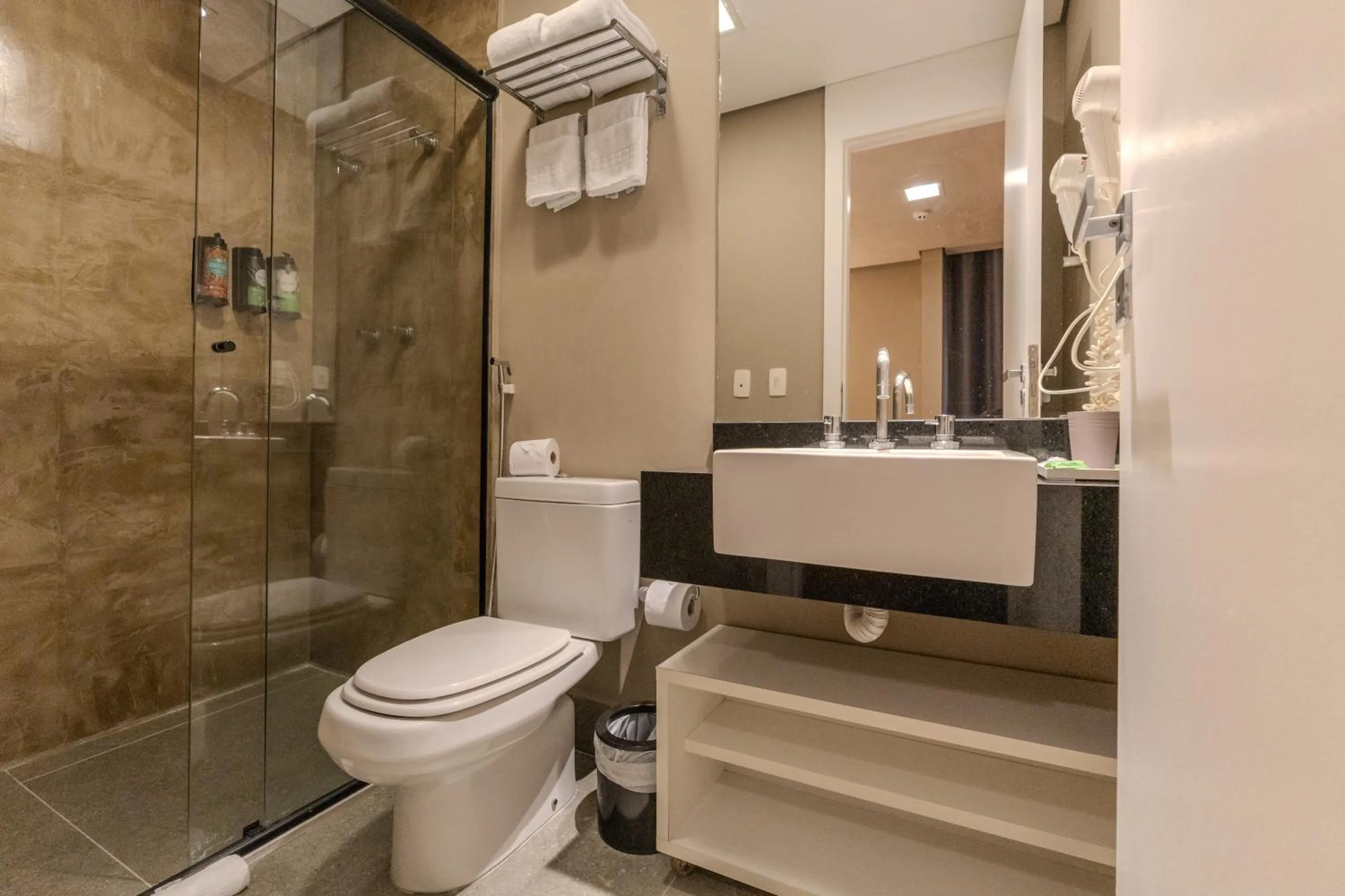 Shower in Hotel Heritage