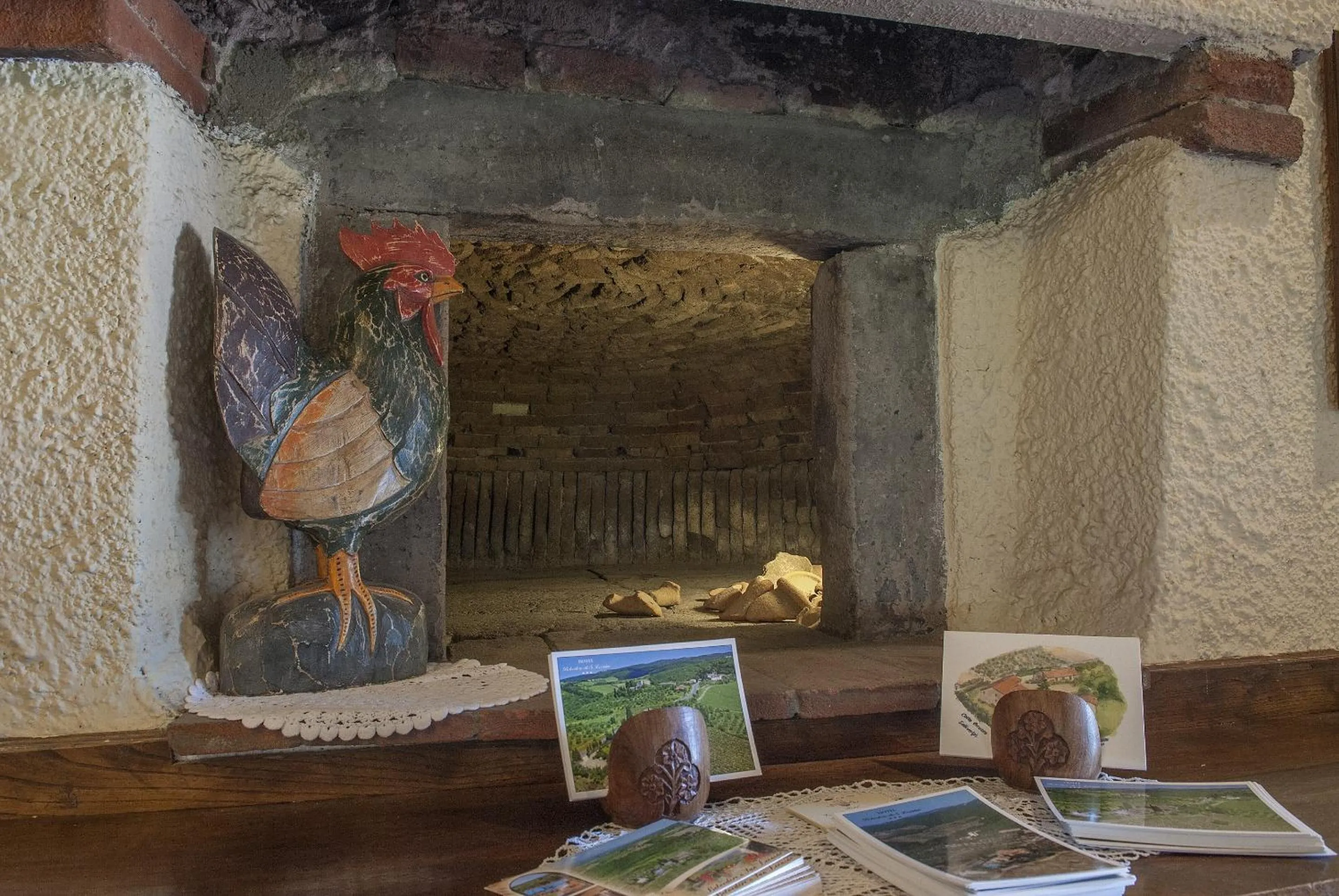 Decorative detail in Hotel Colle Etrusco Salivolpi