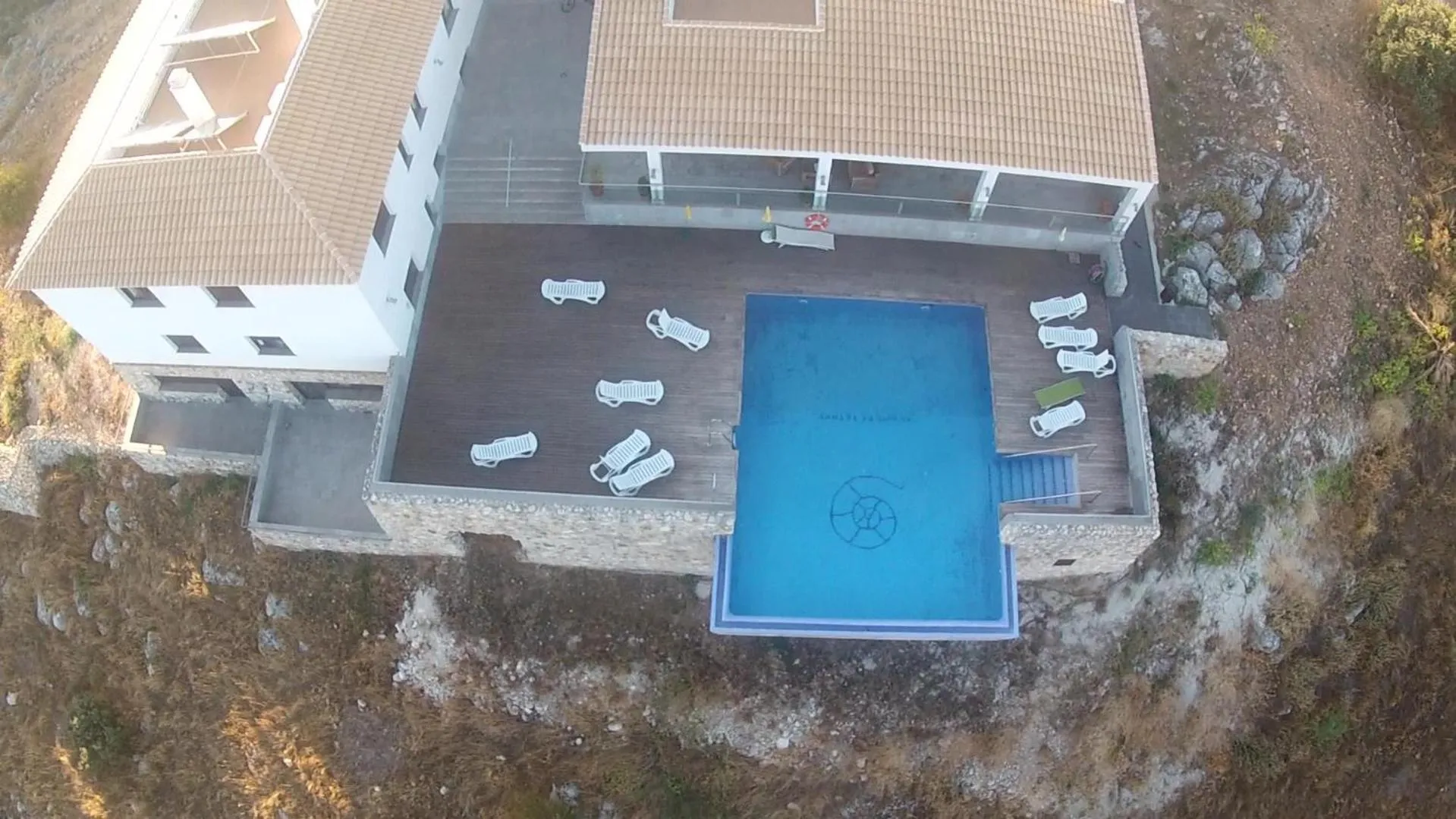 Swimming pool in Los Castillarejos Apartamentos Rurales