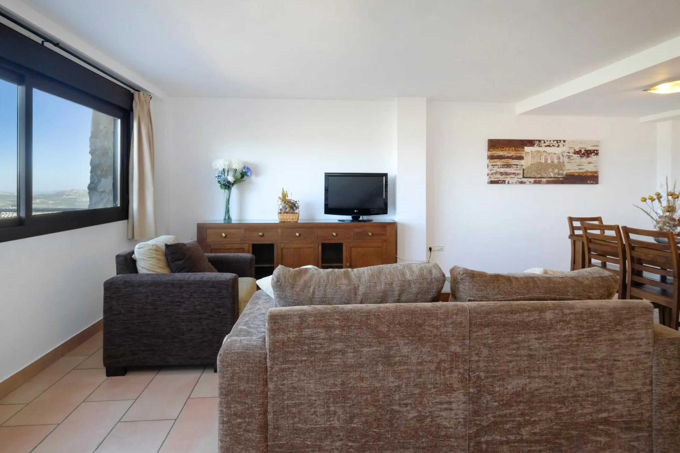 Communal lounge/ TV room in Los Castillarejos Apartamentos Rurales