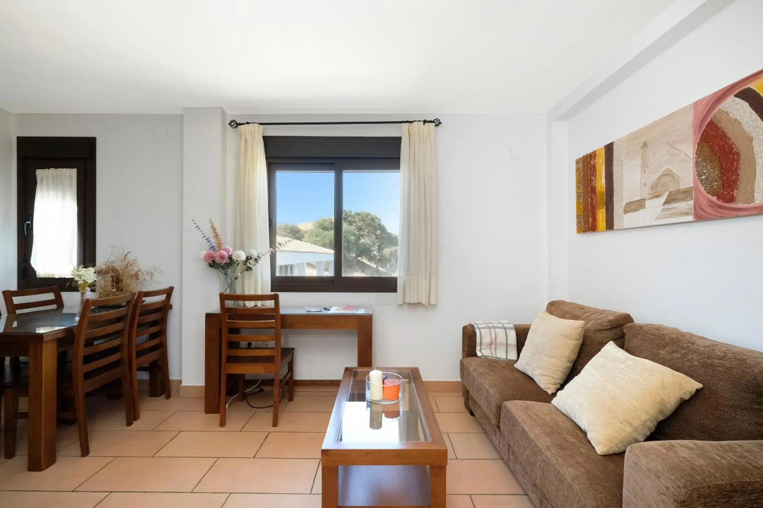 Seating area in Los Castillarejos Apartamentos Rurales