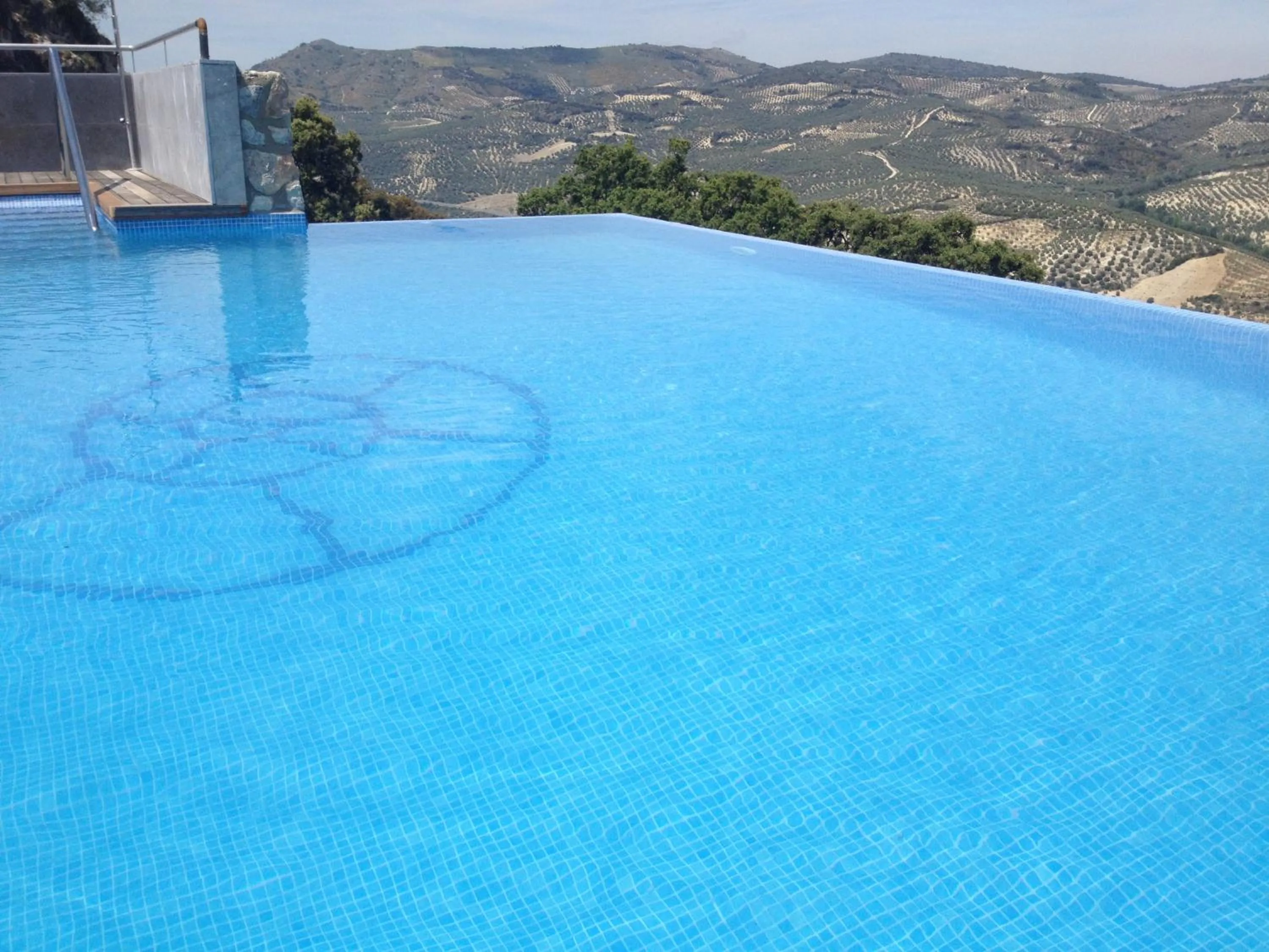 Swimming pool in Los Castillarejos Apartamentos Rurales