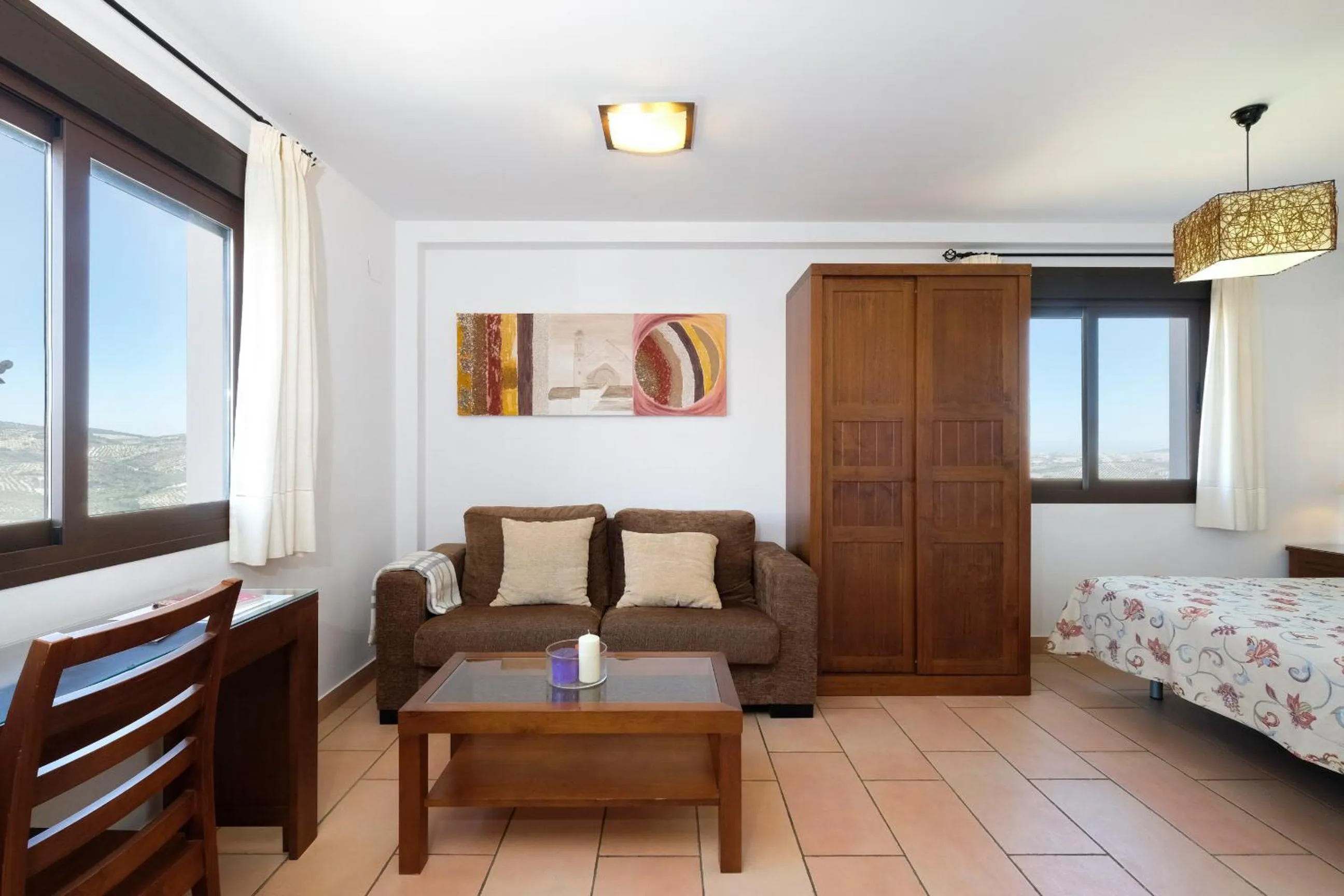 Photo of the whole room, Bed in Los Castillarejos Apartamentos Rurales