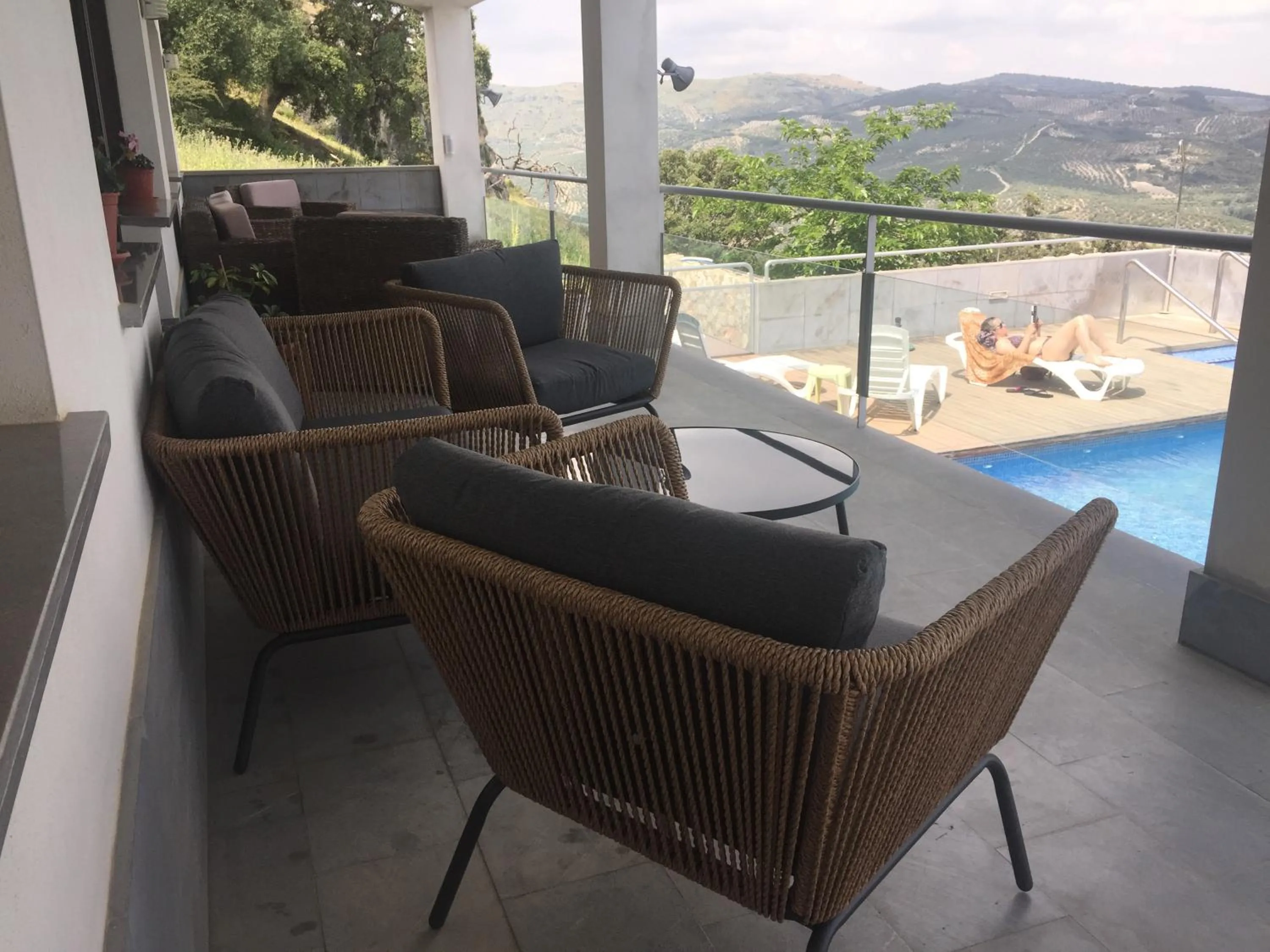 Pool view in Los Castillarejos Apartamentos Rurales