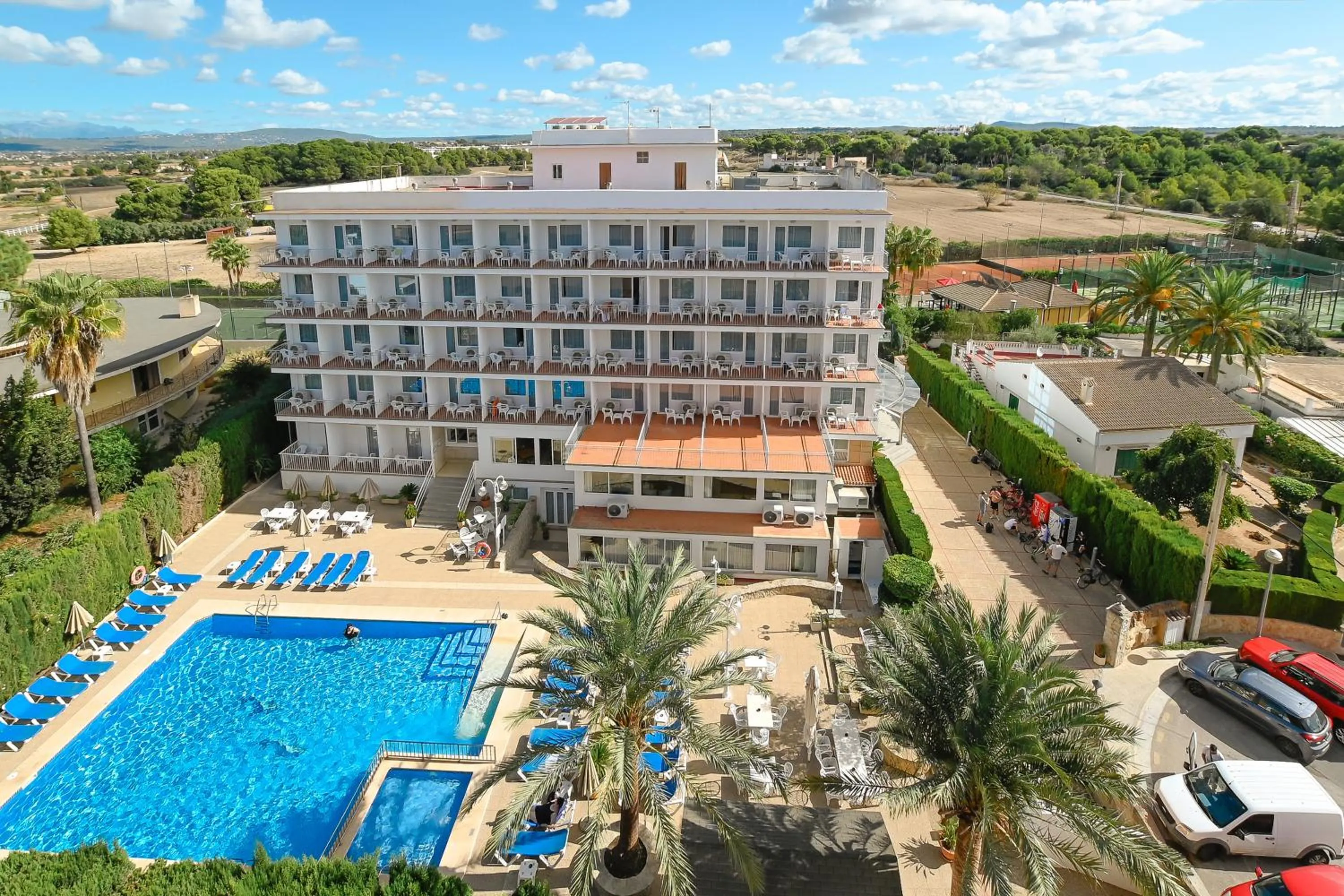 Bird's eye view in Hotel Don Miguel Playa