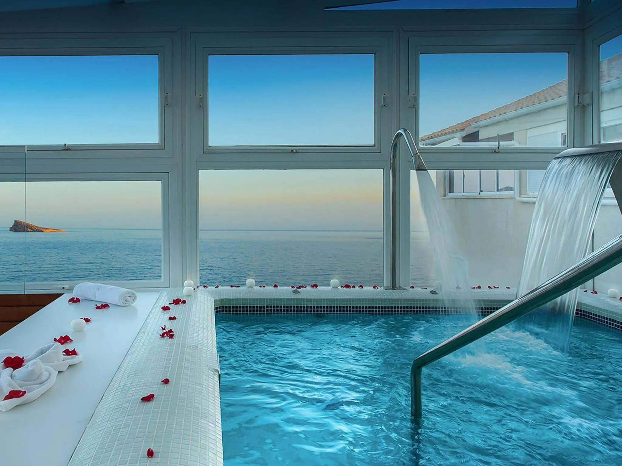 Hot Tub in Hotel Boutique Villa Venecia