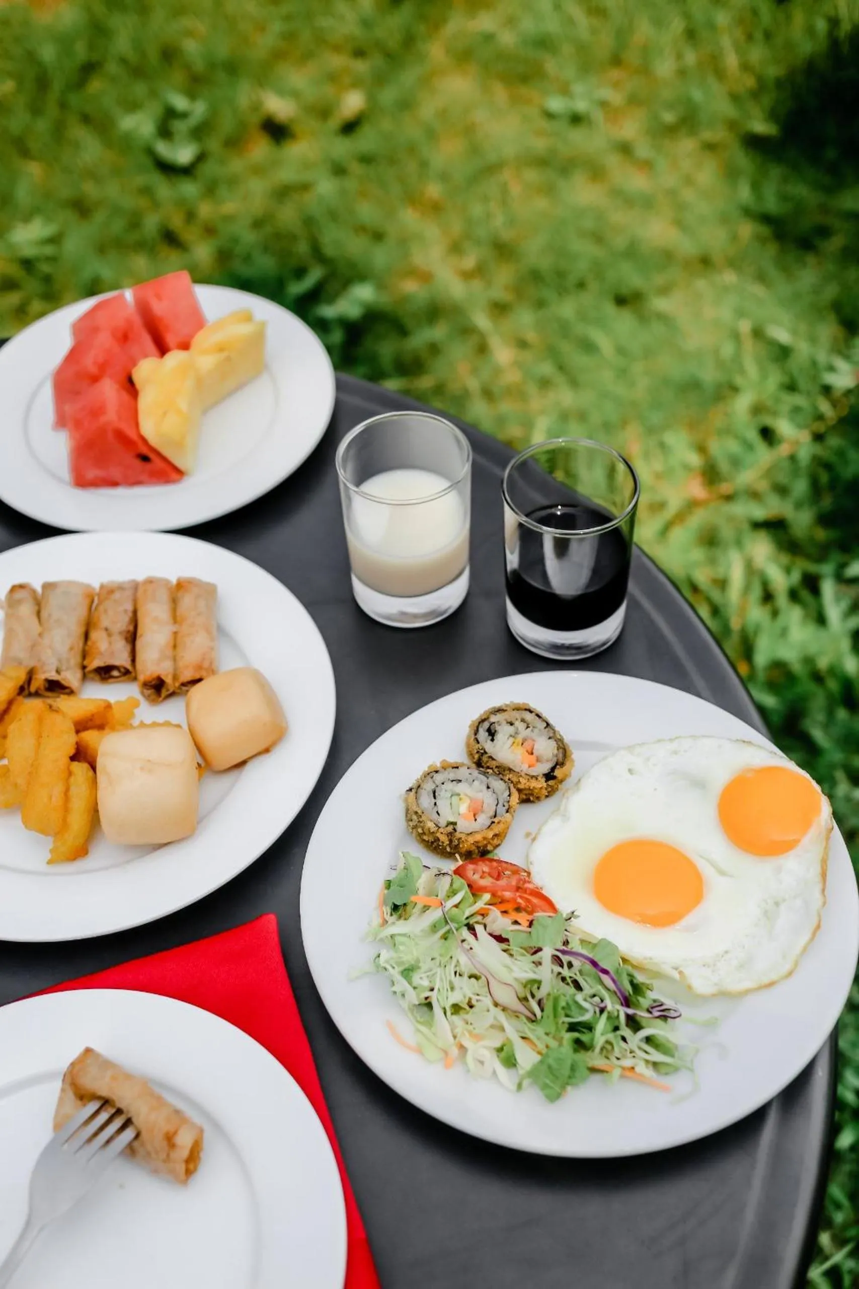 Breakfast in Thung Nham Resort