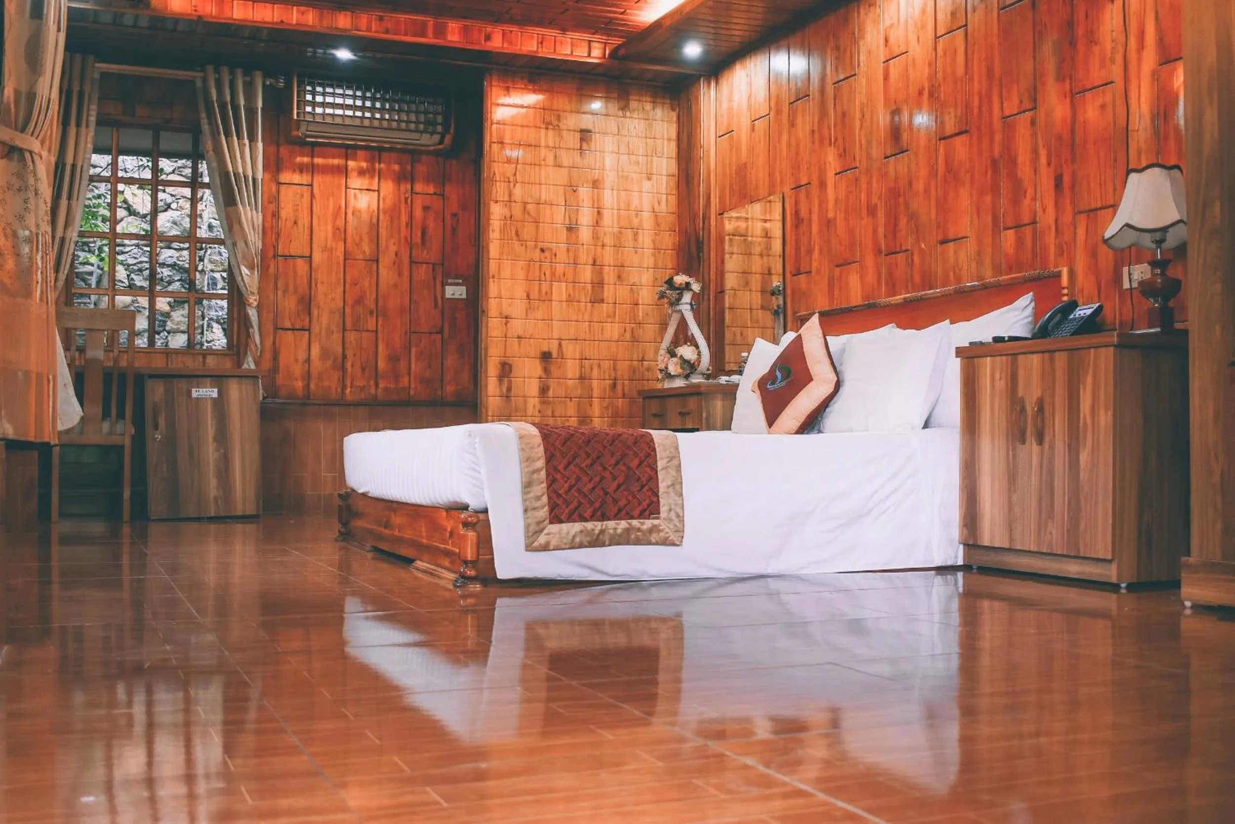 Bedroom in Thung Nham Resort