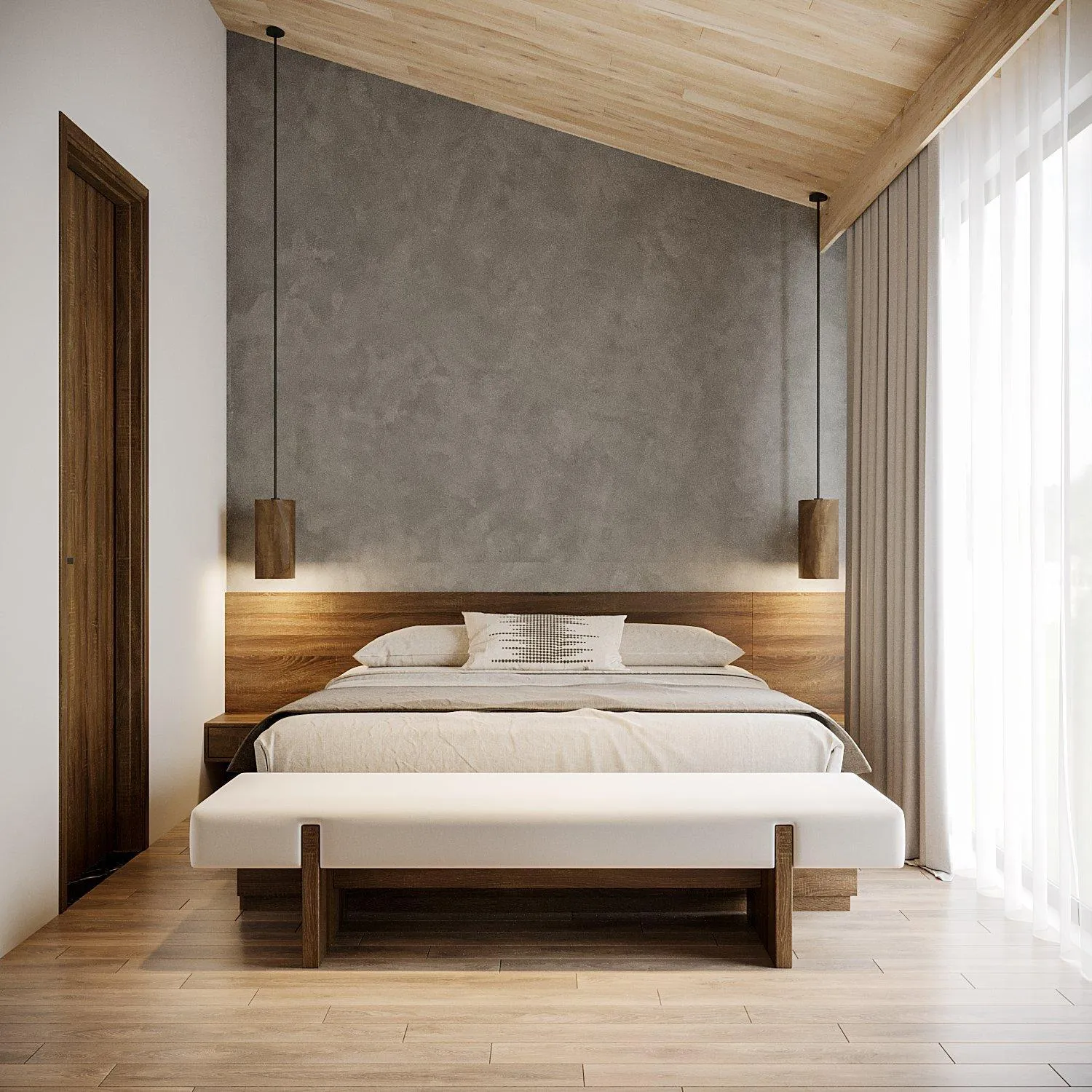 Bed in Thung Nham Resort